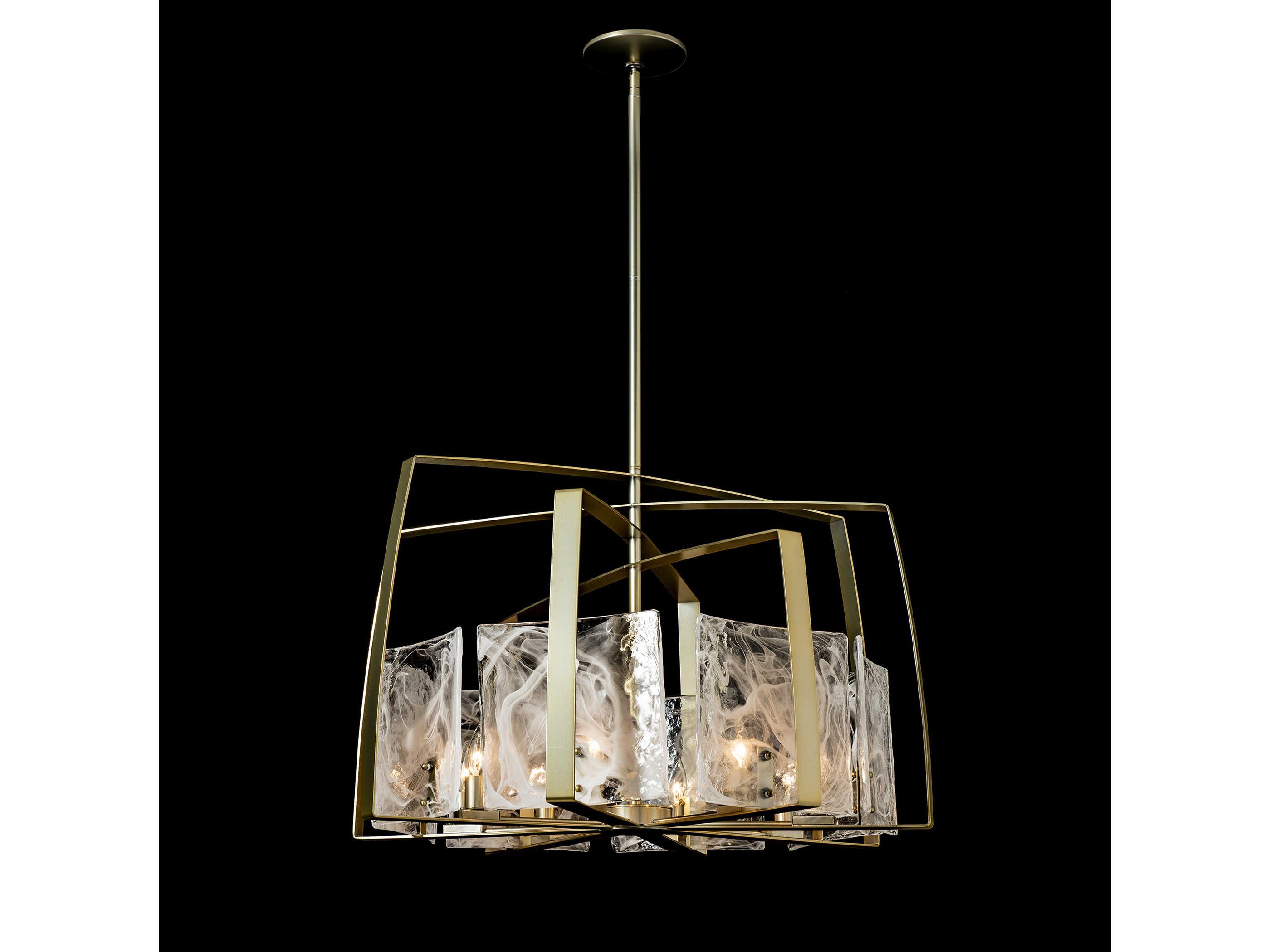 Hubbardton Forge Arc 8-Light Glass Pendant