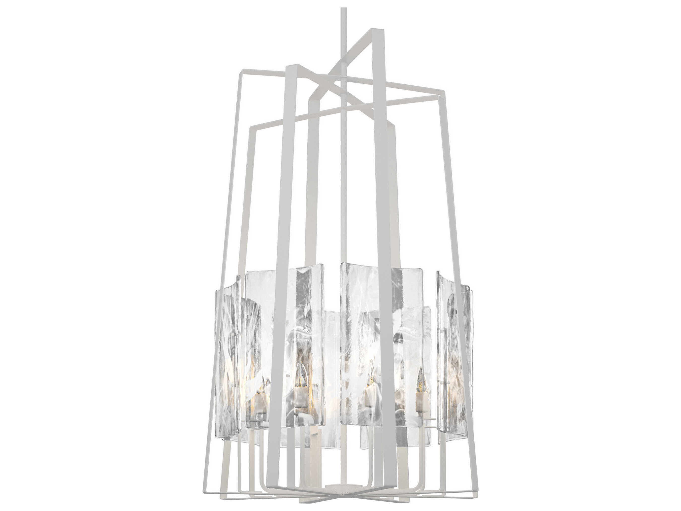 Hubbardton Forge Arc 8-Light Glass Geometric Pendant