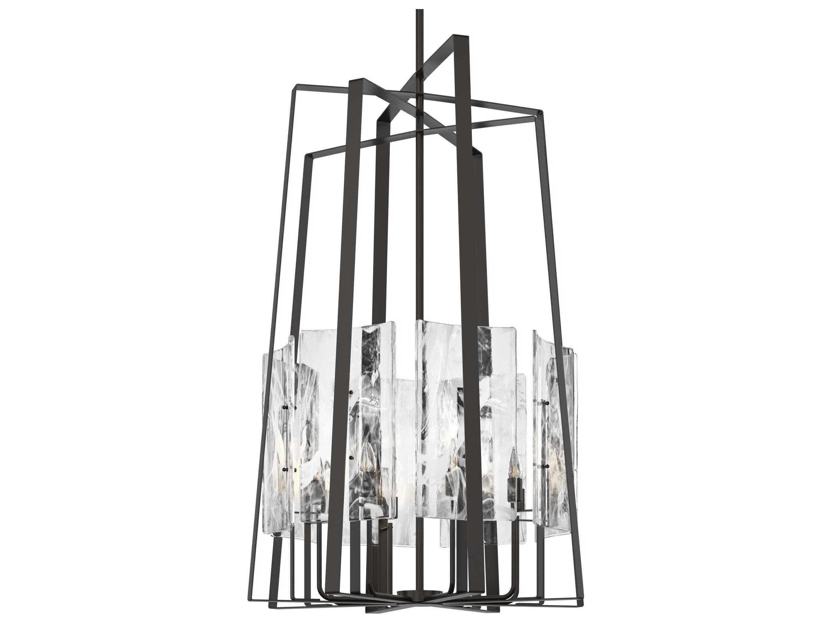 Hubbardton Forge Arc 8-Light Glass Geometric Pendant