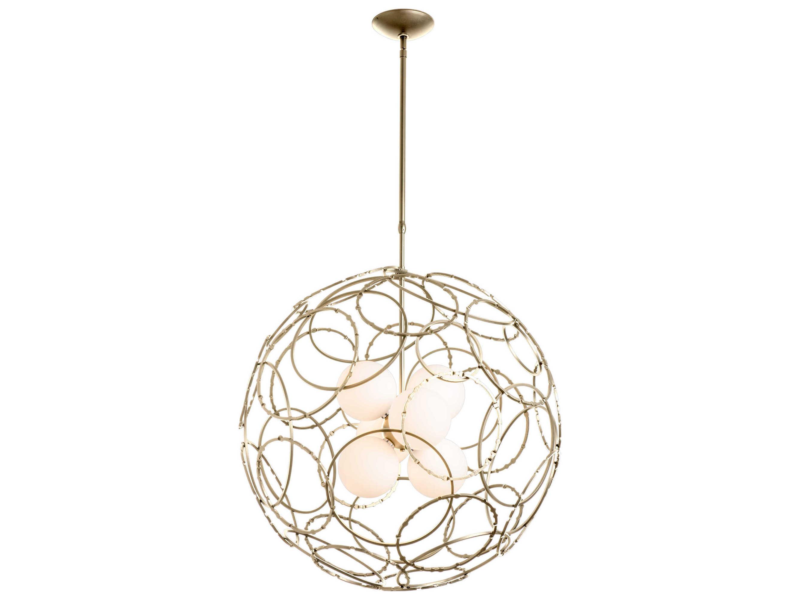 Hubbardton Forge Olympus 6-Light Glass Globe Pendant