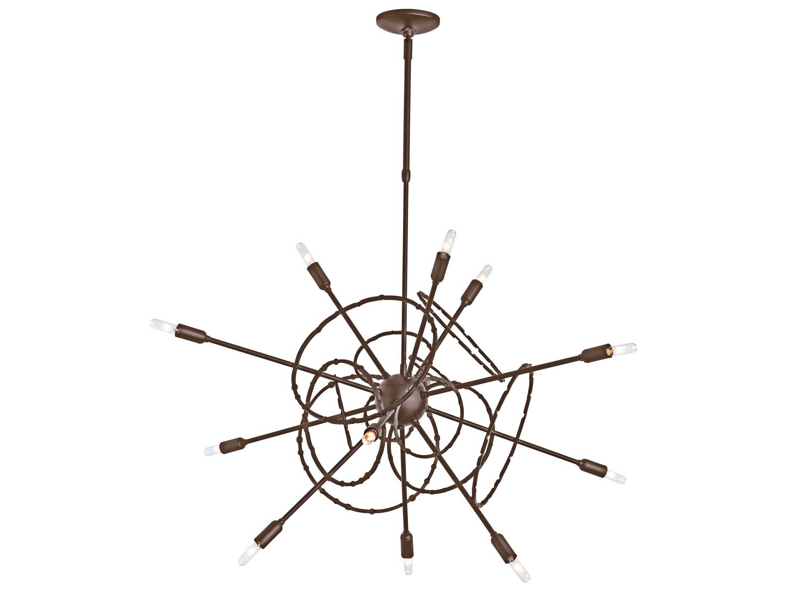Hubbardton Forge Olympus 12-Light Sputnik Pendant