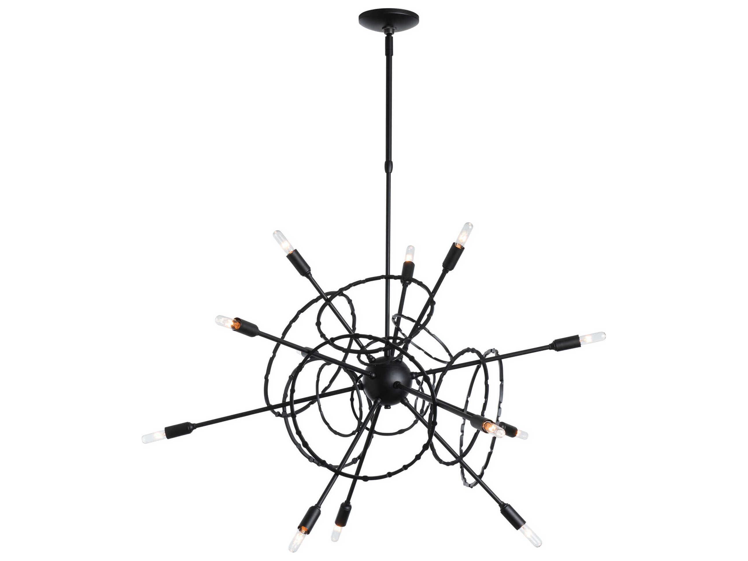 Hubbardton Forge Olympus 12-Light Sputnik Pendant