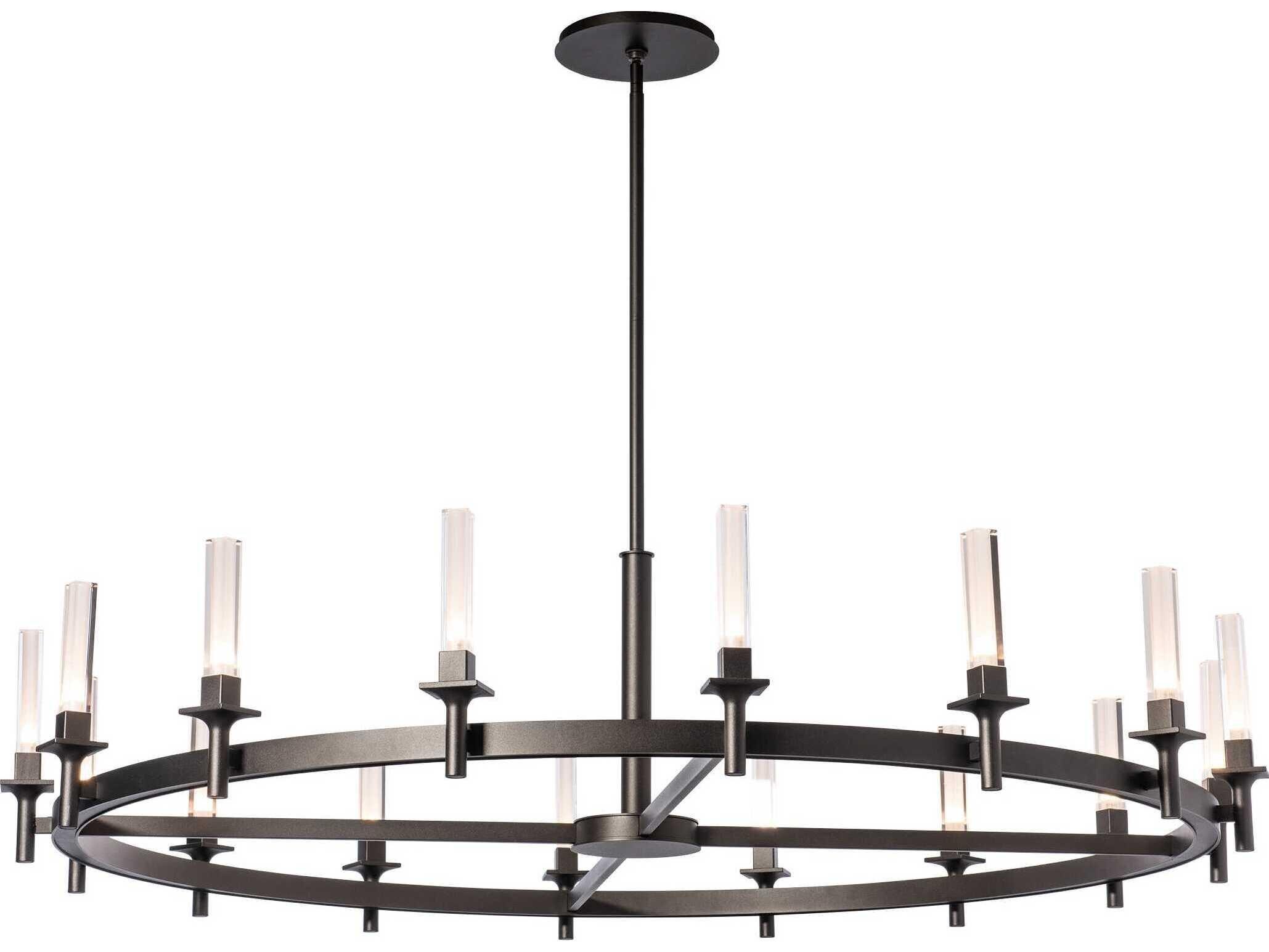 Hubbardton Forge Windsor 12-Light Round Chandelier