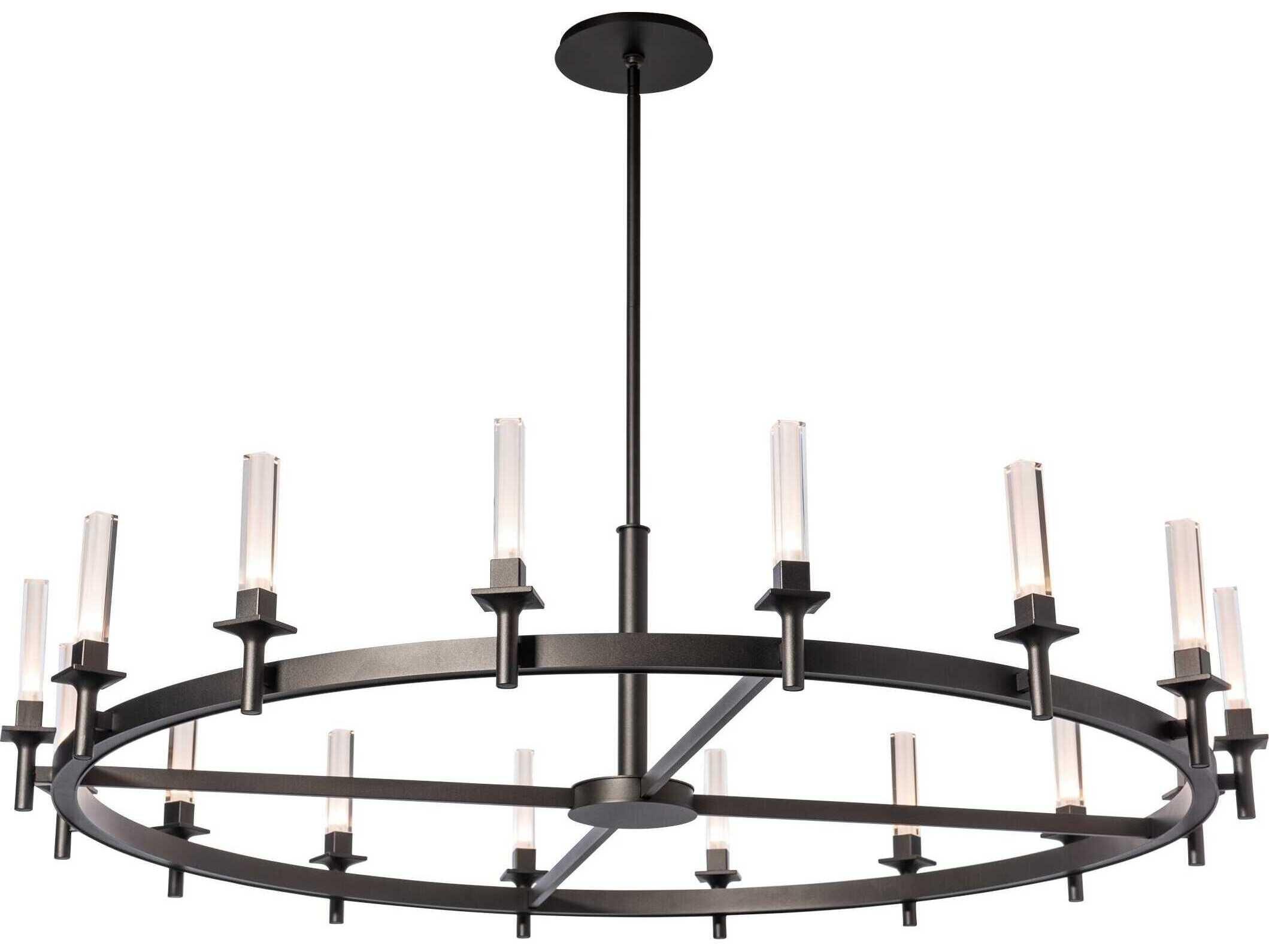 Hubbardton Forge Windsor 12-Light Round Chandelier