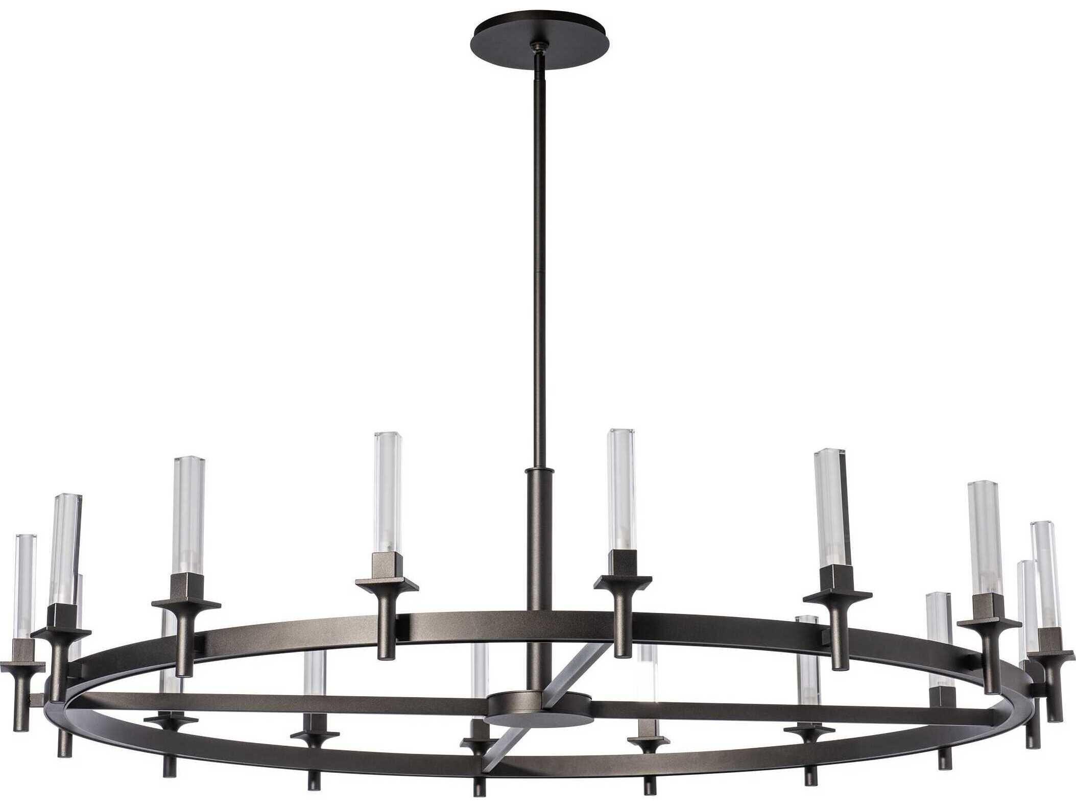 Hubbardton Forge Windsor 12-Light Round Chandelier