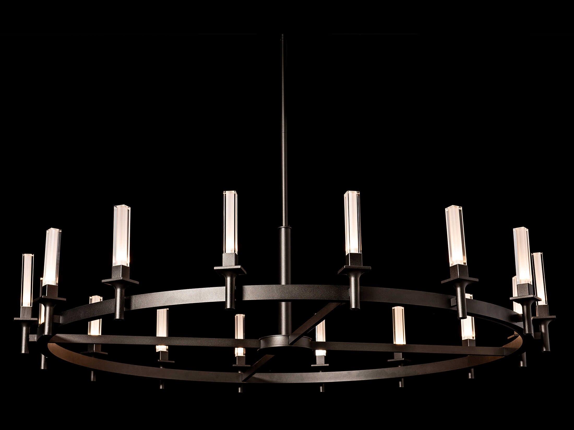 Hubbardton Forge Windsor 12-Light Round Chandelier