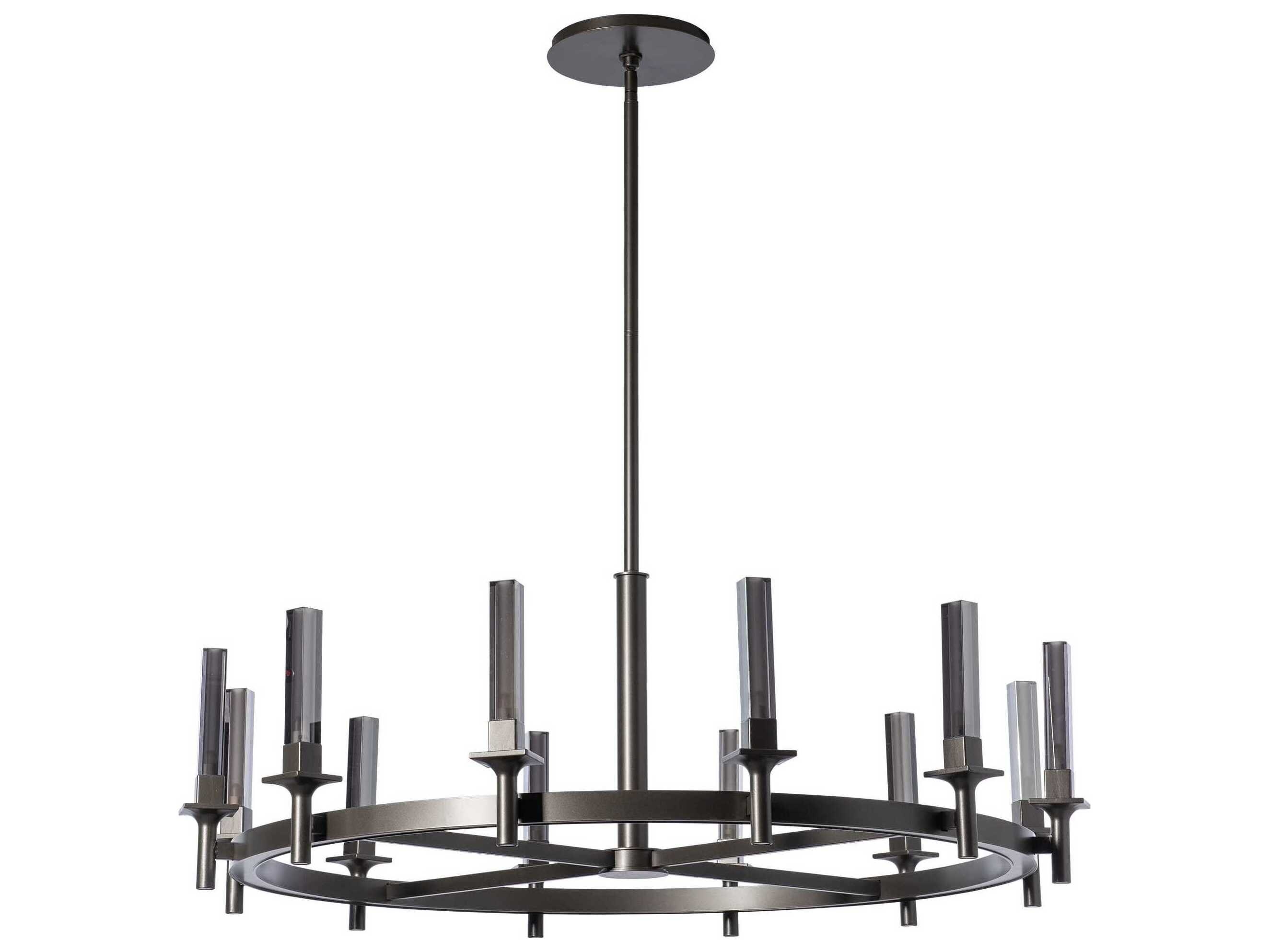 Hubbardton Forge Windsor 12-Light Round Chandelier
