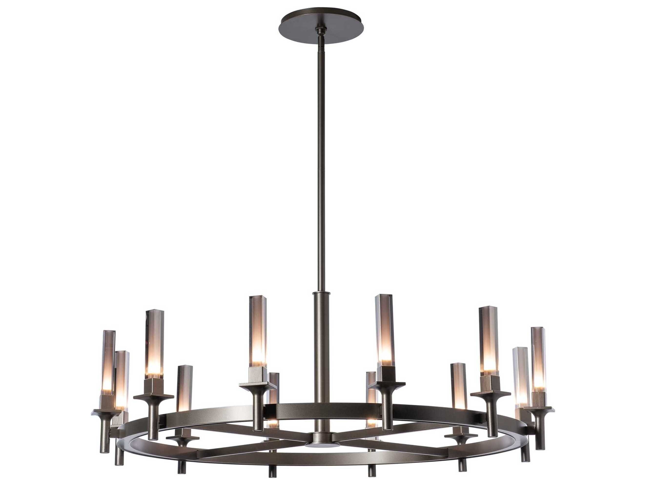 Hubbardton Forge Windsor 12-Light Round Chandelier