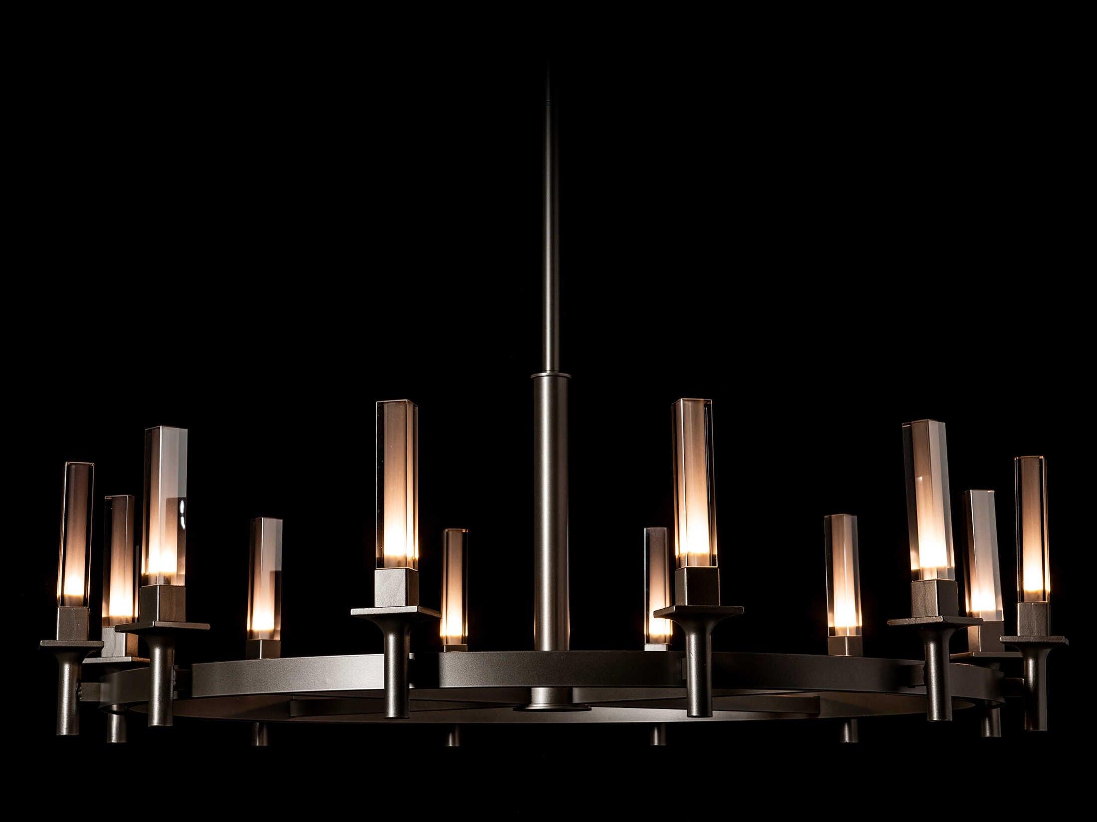 Hubbardton Forge Windsor 12-Light Round Chandelier
