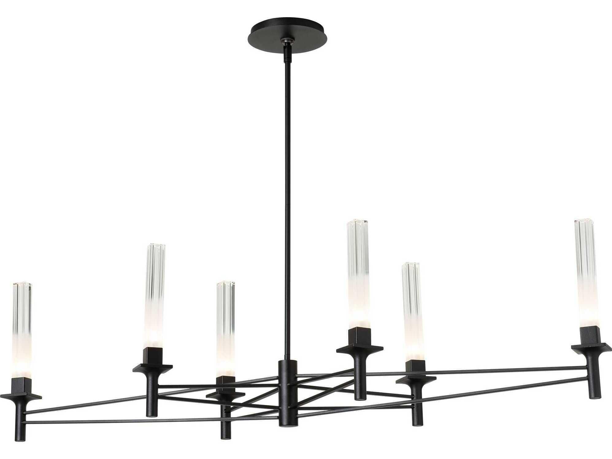 Hubbardton Forge Truss 6-Light Linear Island Pendant