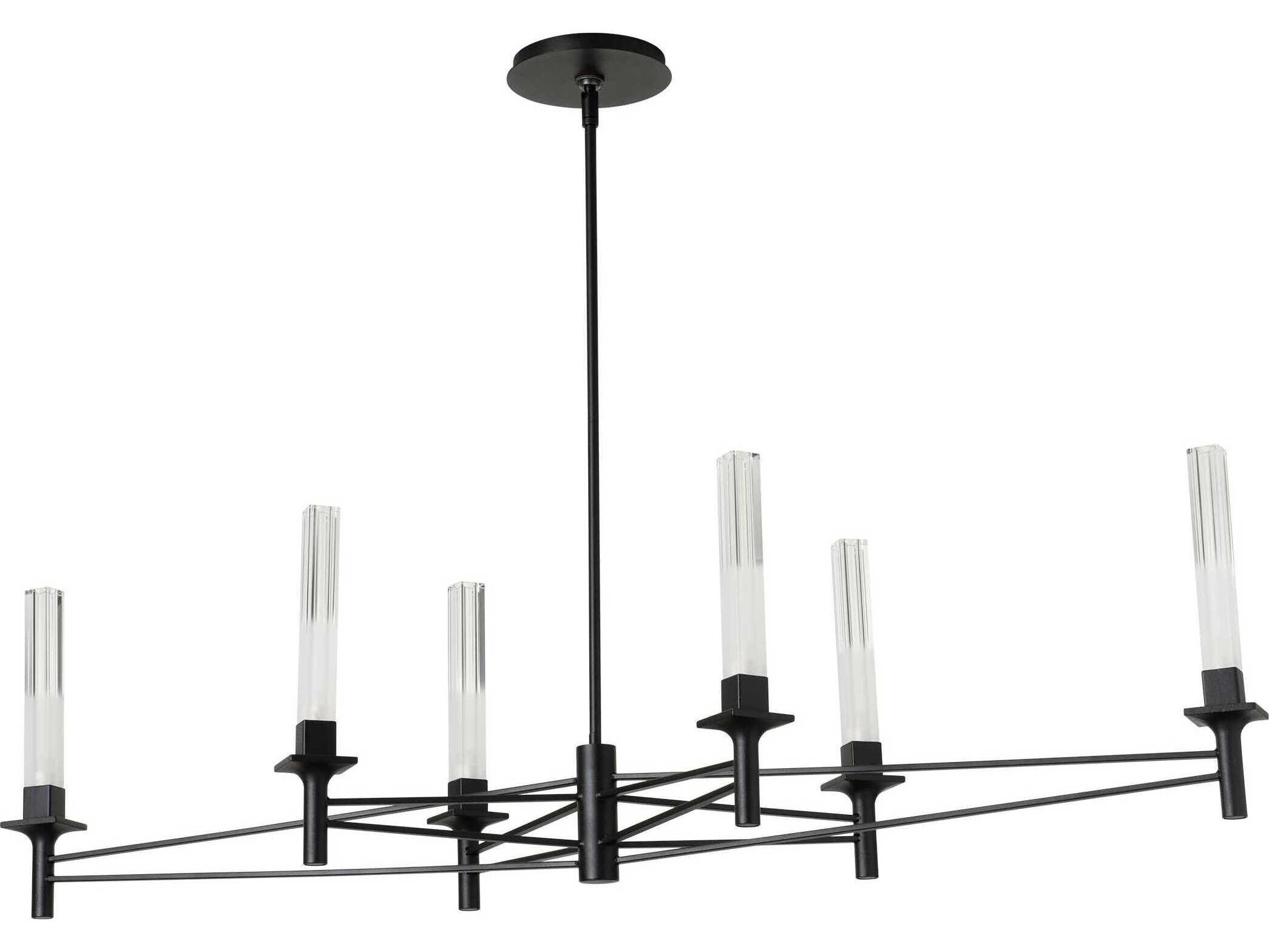 Hubbardton Forge Truss 6-Light Linear Island Pendant