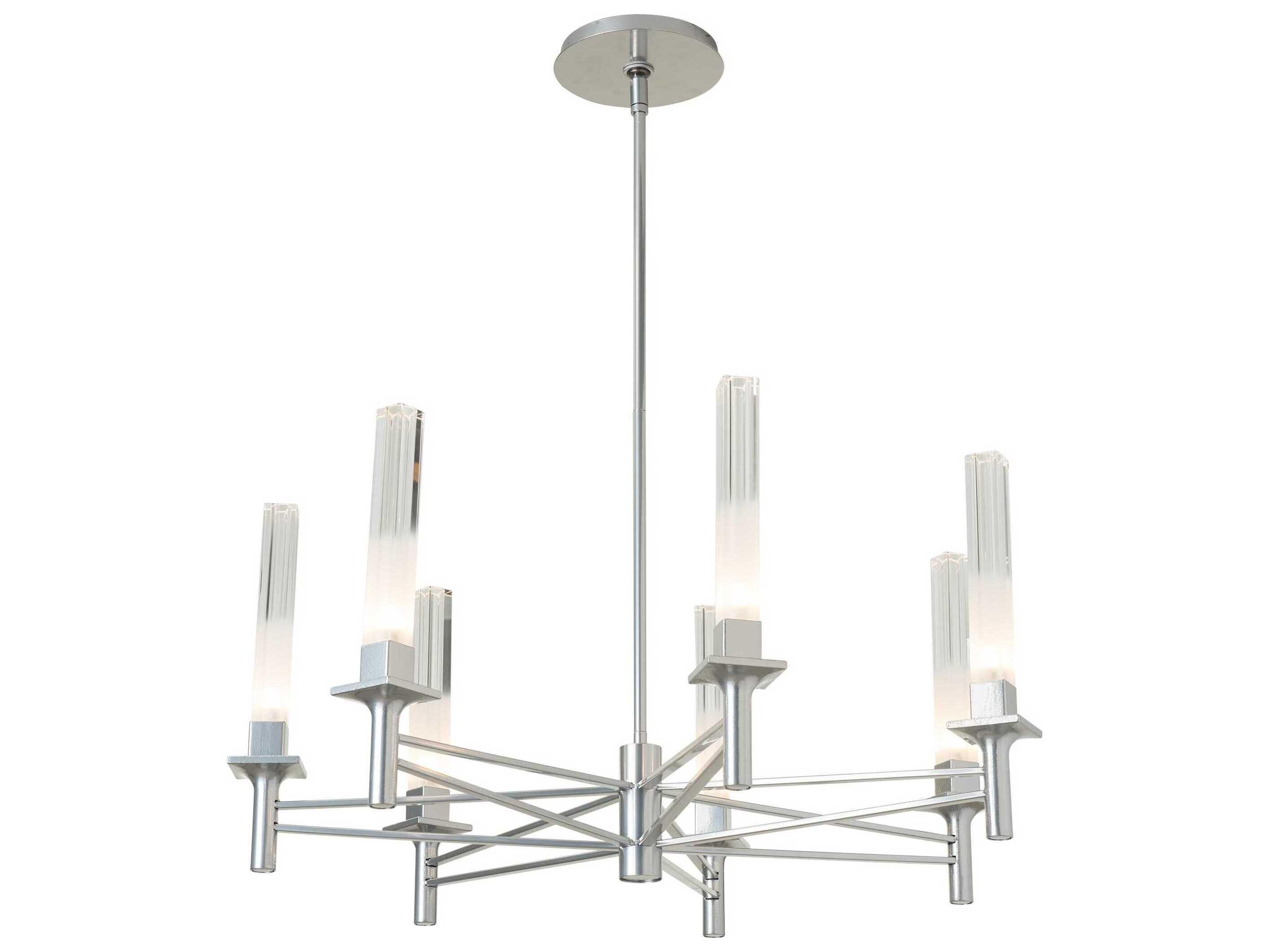 Hubbardton Forge Truss 7-Light Cylinder Chandelier