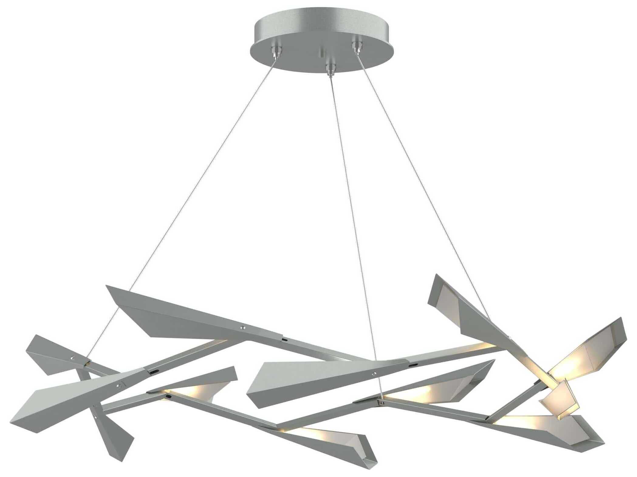 Hubbardton Forge Quill 1-Light LED Geometric Pendant
