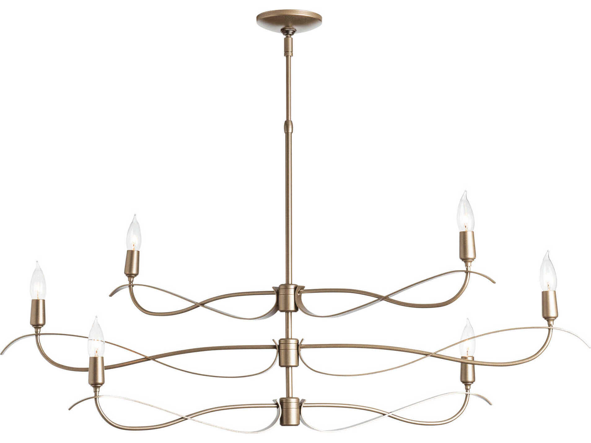 Hubbardton Forge Willow 6-Light Tiered Island Pendant