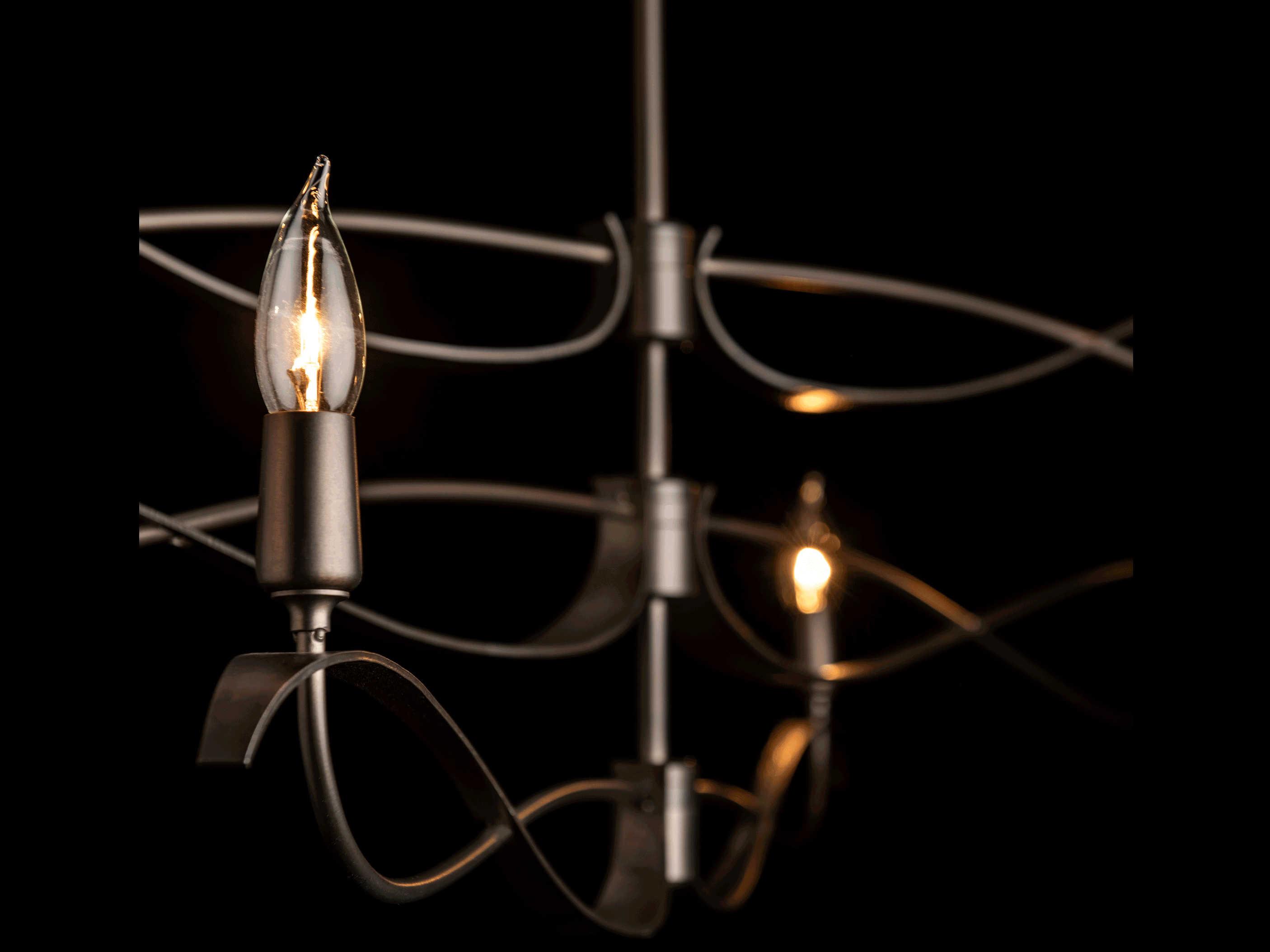 Hubbardton Forge Willow 6-Light Tiered Island Pendant