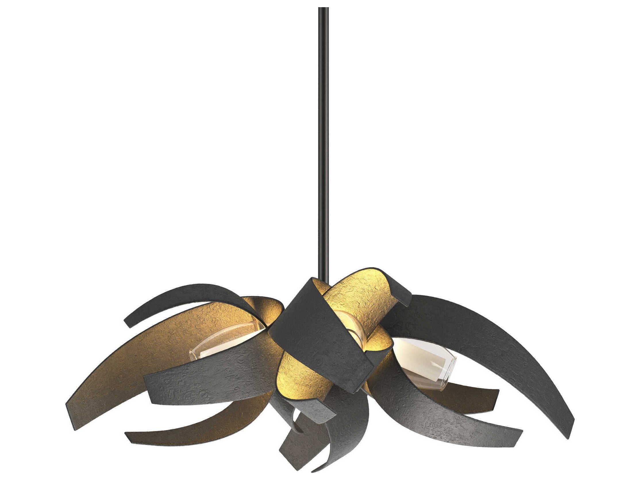 Hubbardton Forge Corona 4-Light Glass Pendant