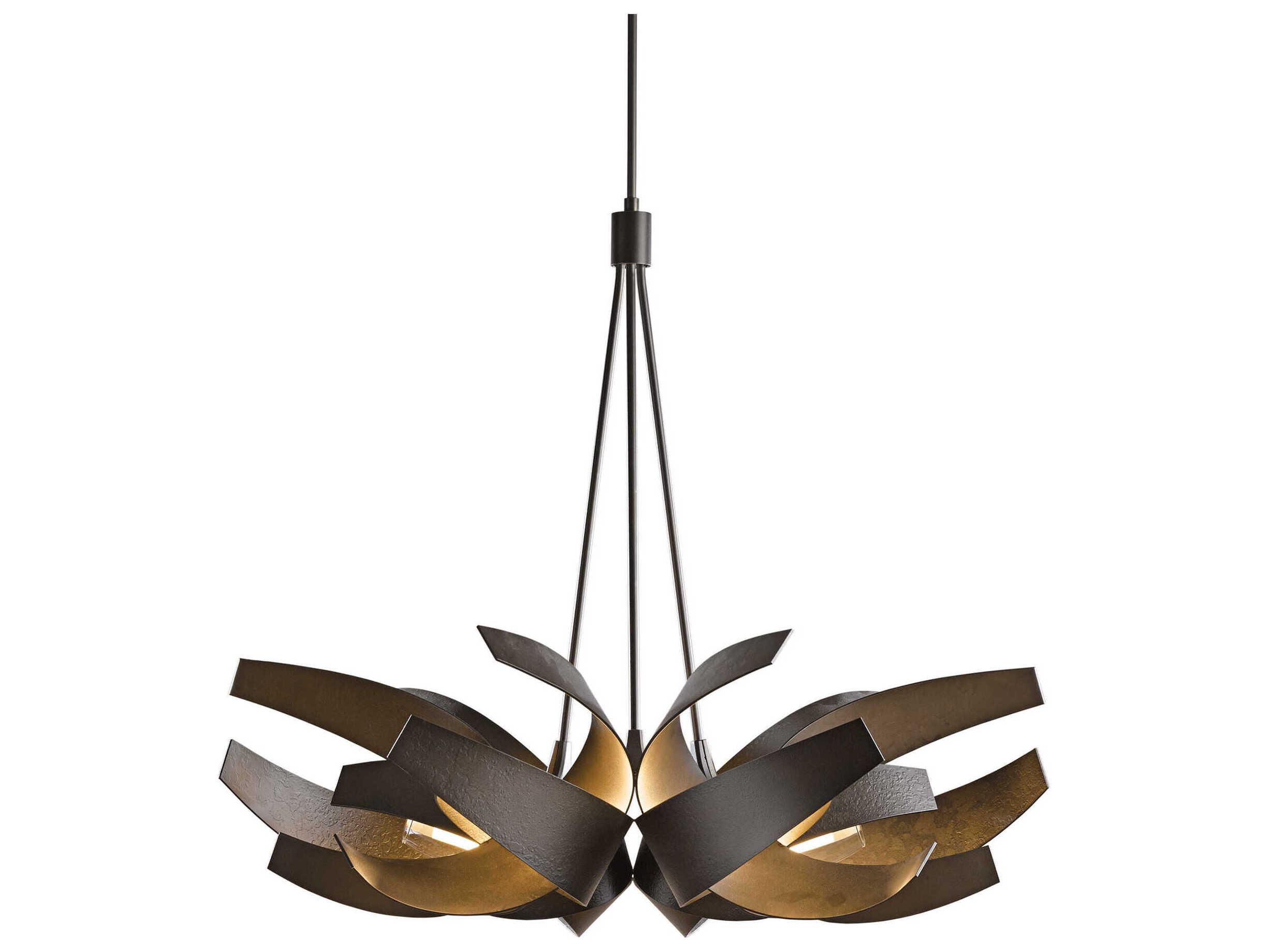 Hubbardton Forge Corona 6-Light Glass Pendant
