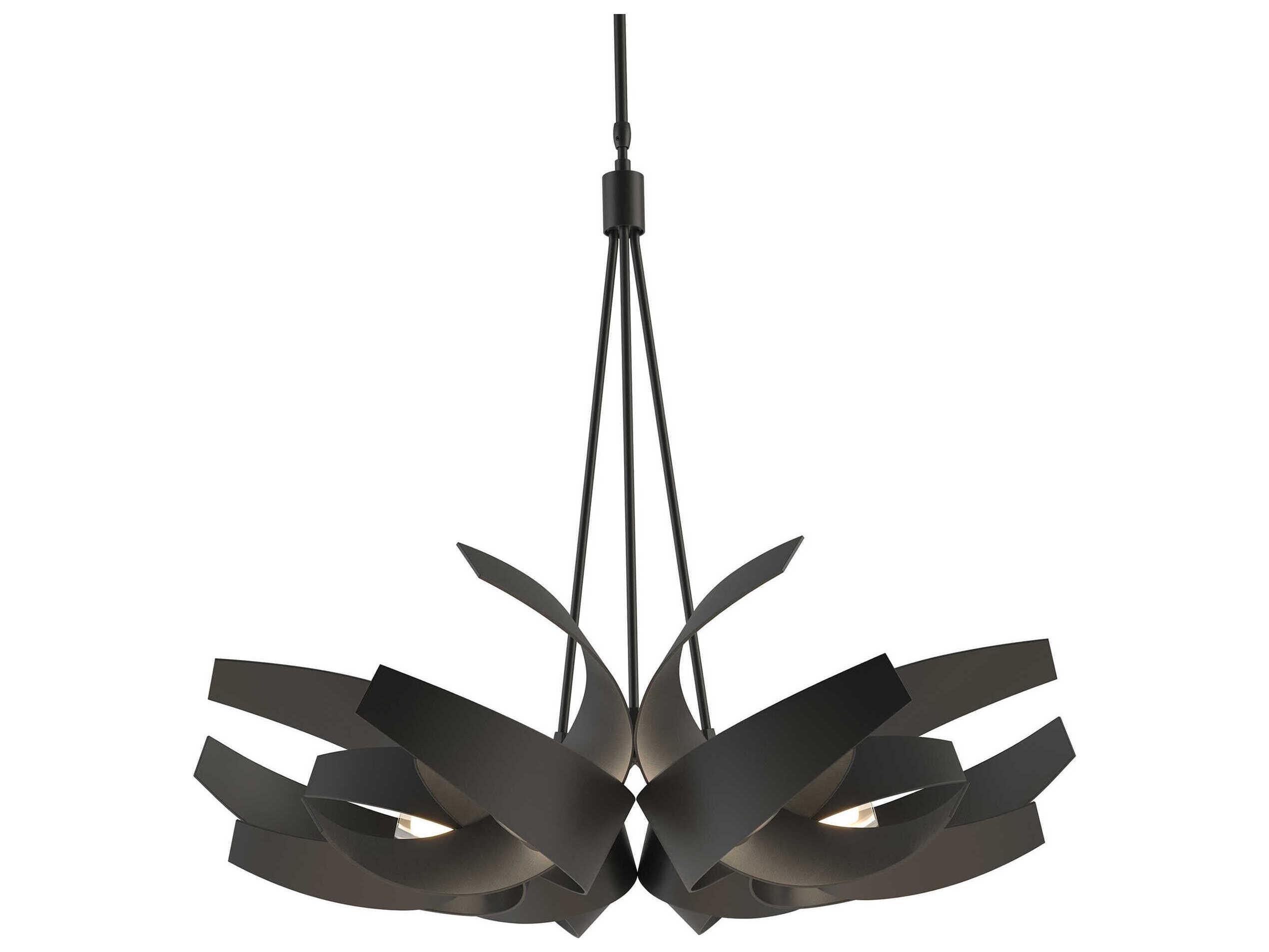 Hubbardton Forge Corona 6-Light Glass Pendant