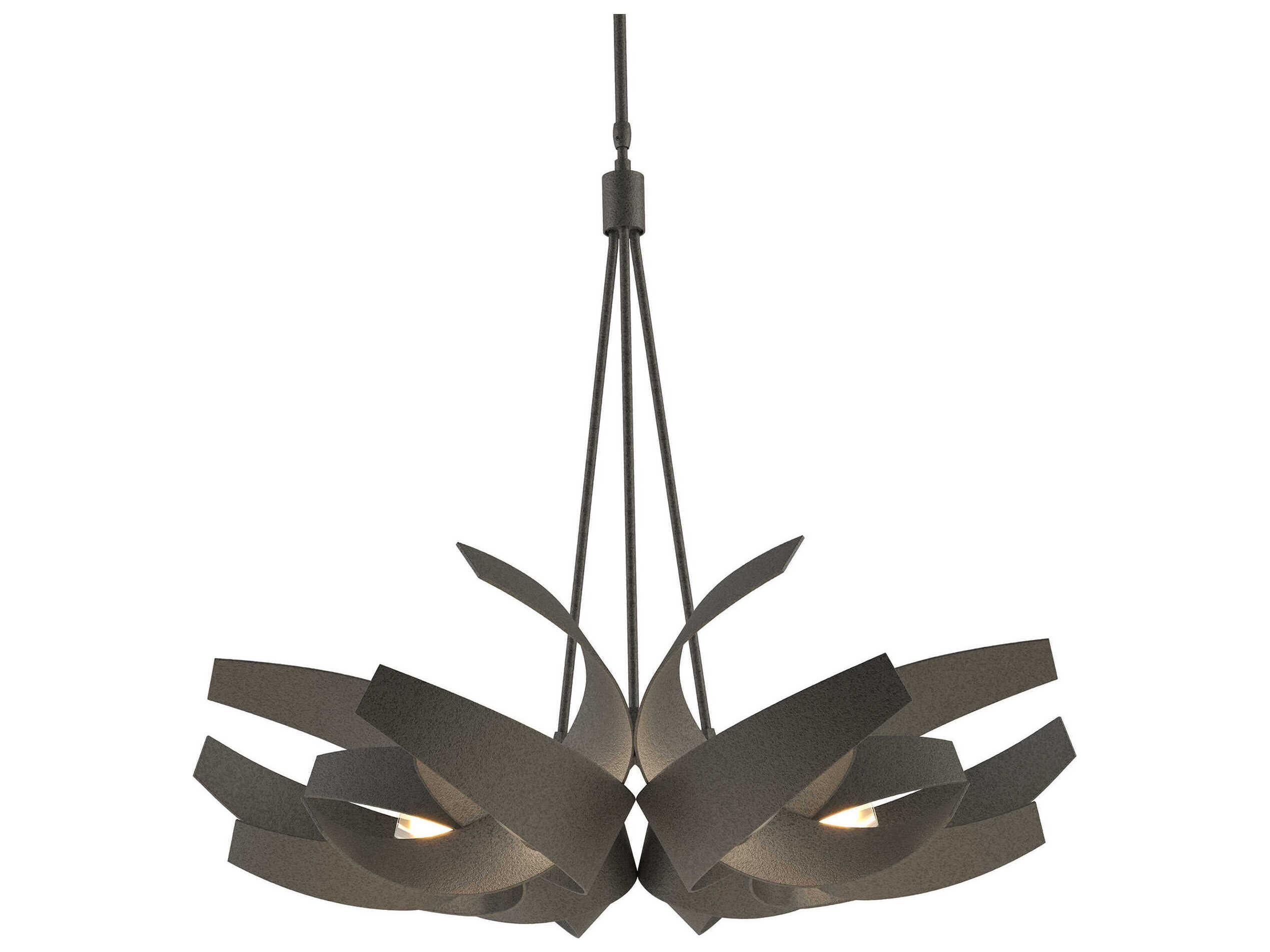 Hubbardton Forge Corona 6-Light Glass Pendant