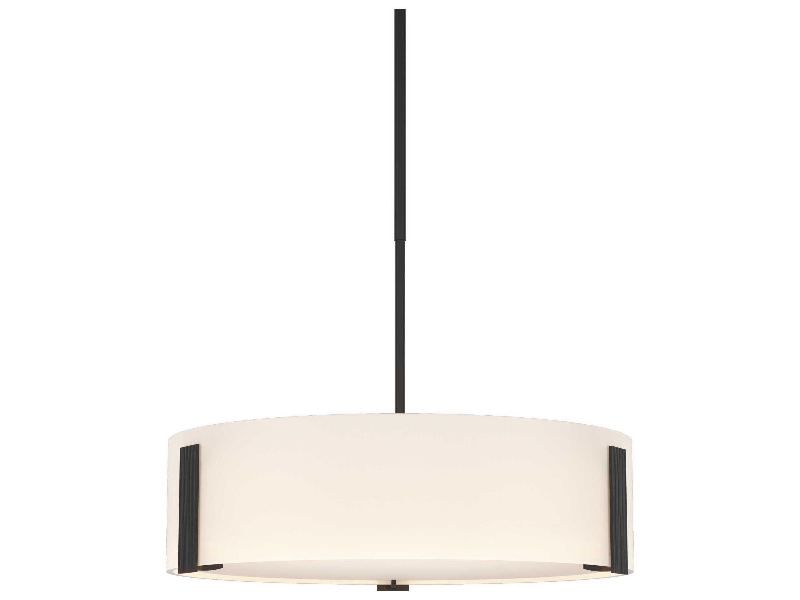 Hubbardton Forge Impressions 3-Light Glass Drum Pendant