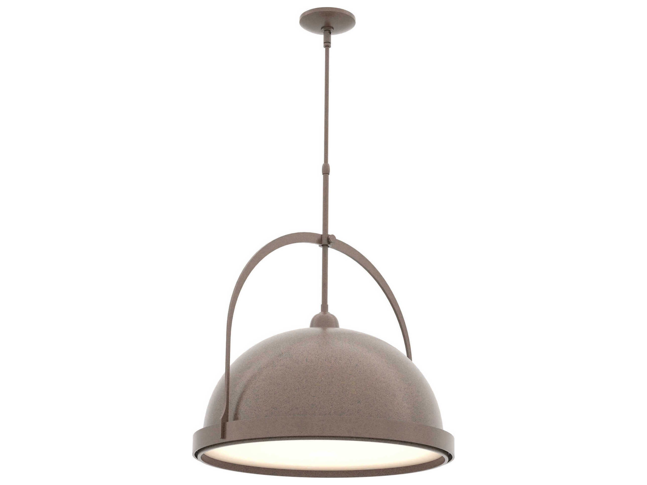Hubbardton Forge Atlas 1-Light Glass Dome Pendant