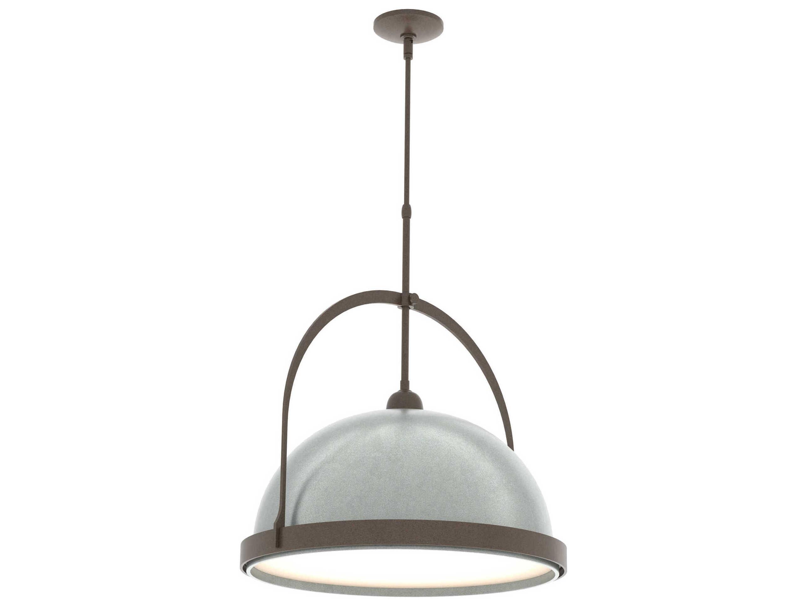 Hubbardton Forge Atlas 1-Light Glass Dome Pendant