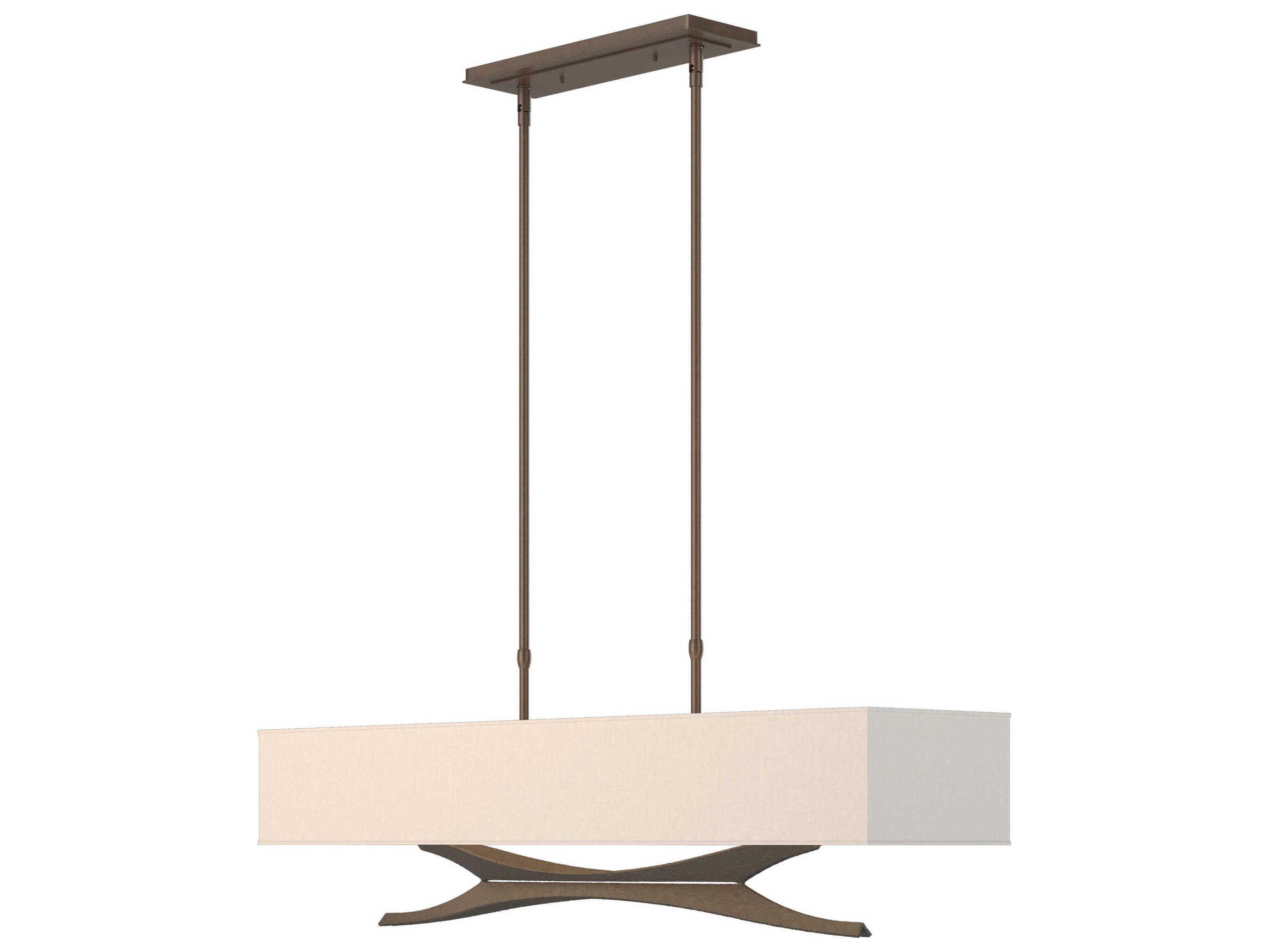 Hubbardton Forge Moreau 4-Light Linear Island Pendant