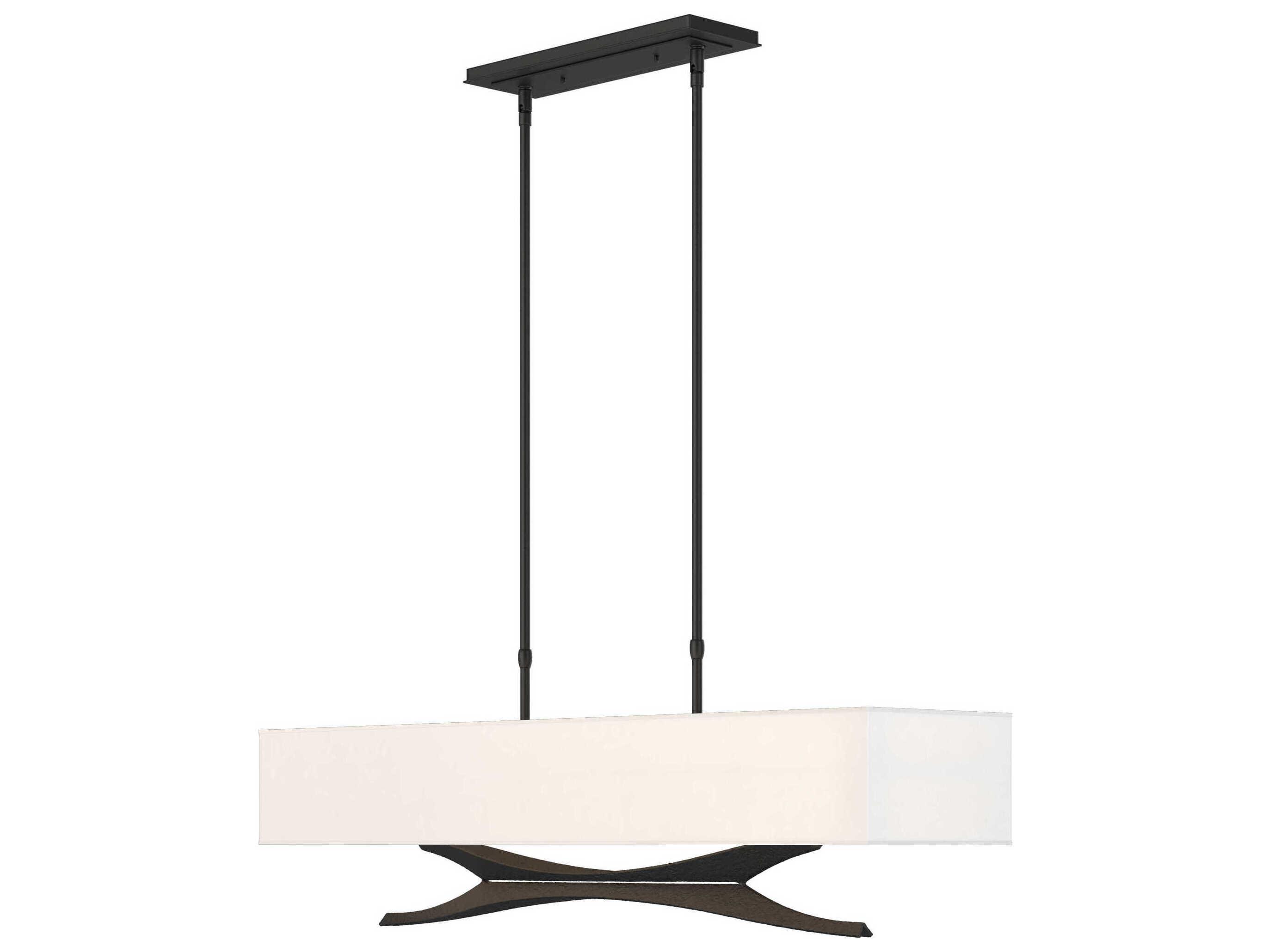 Hubbardton Forge Moreau 4-Light Linear Island Pendant