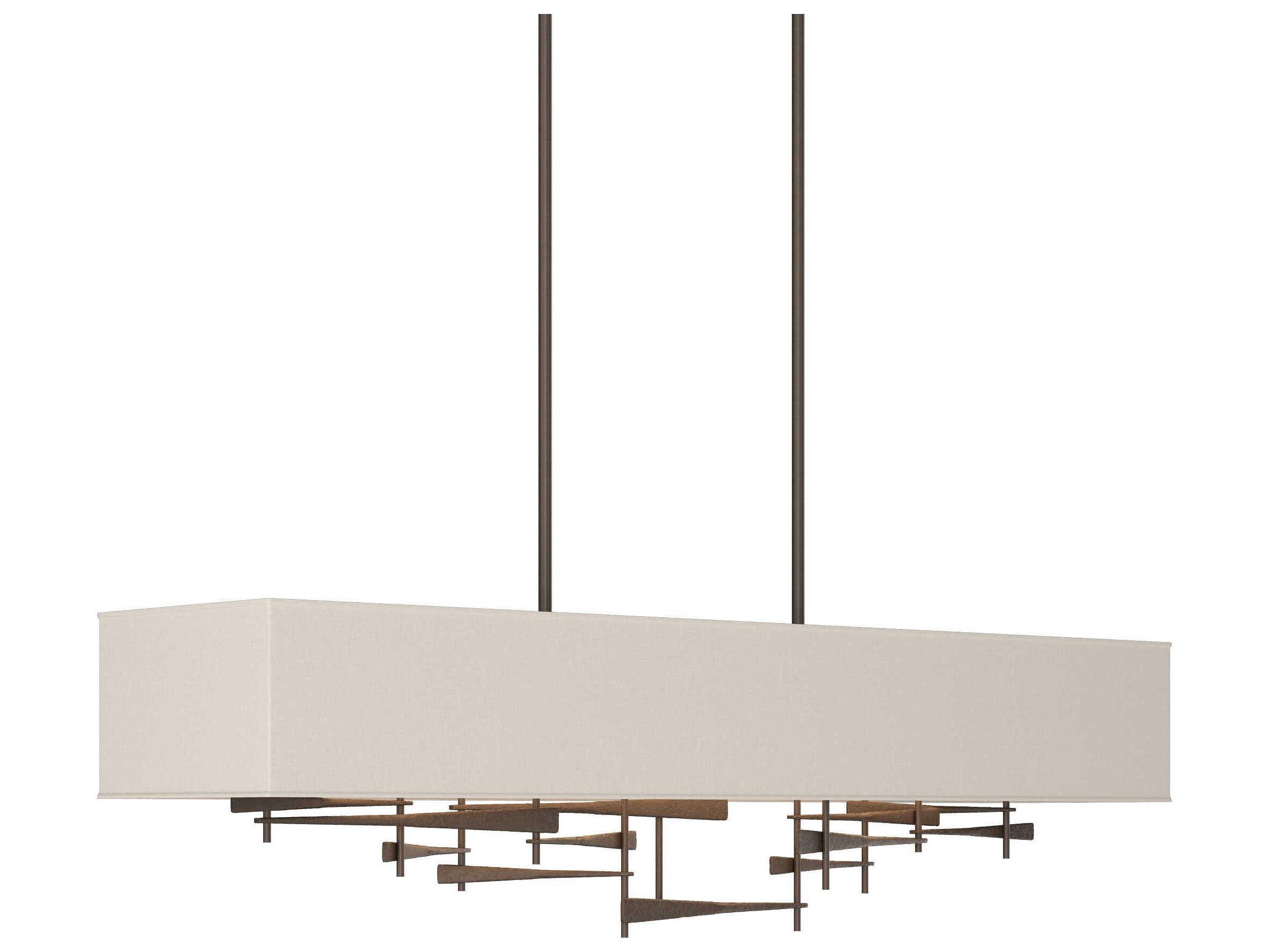 Hubbardton Forge Cavaletti 4-Light Linear Island Pendant