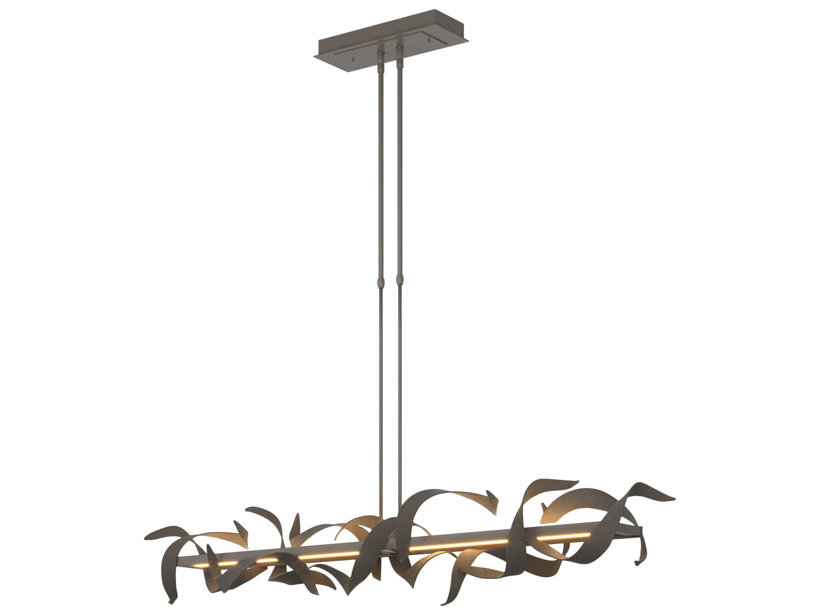 Hubbardton Forge Folio 1-Light LED Linear Island Pendant