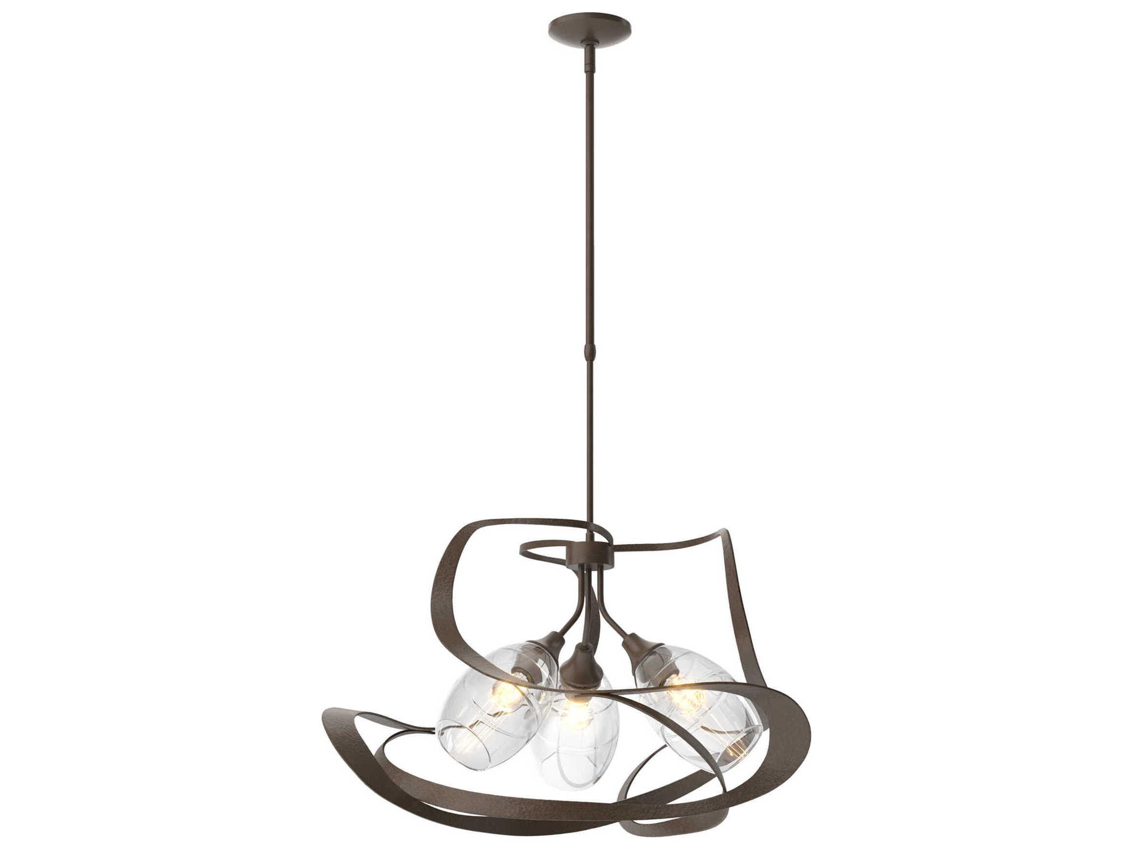Hubbardton Forge Nest 3-Light Glass Pendant
