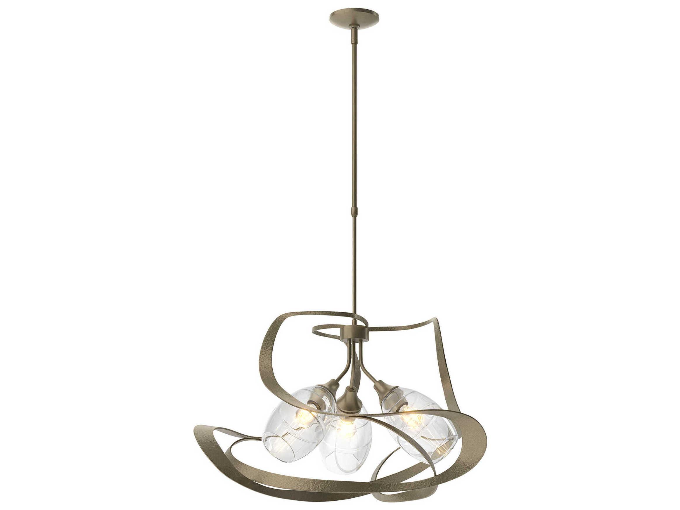 Hubbardton Forge Nest 3-Light Glass Pendant