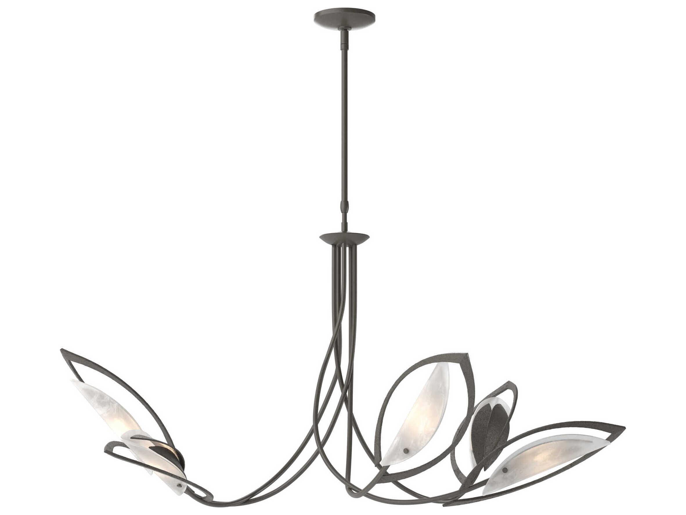 Hubbardton Forge Aerial 5-Light Glass Geometric Pendant