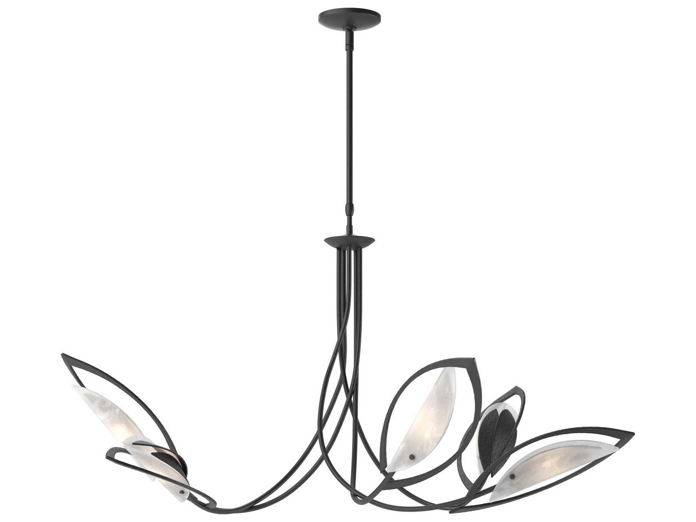 Hubbardton Forge Aerial 5-Light Glass Geometric Pendant