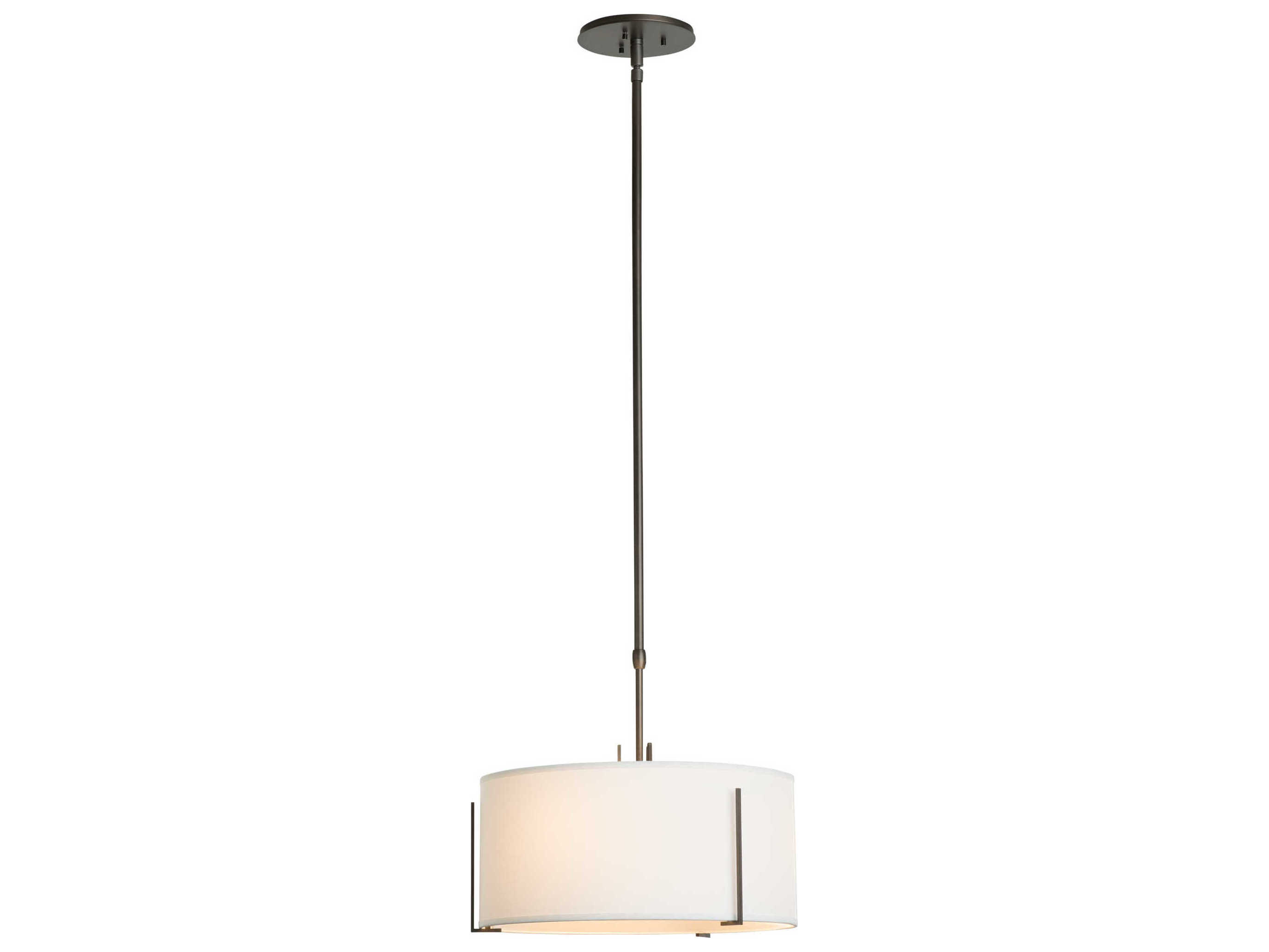 Hubbardton Forge Exos 3-Light Glass Drum Pendant