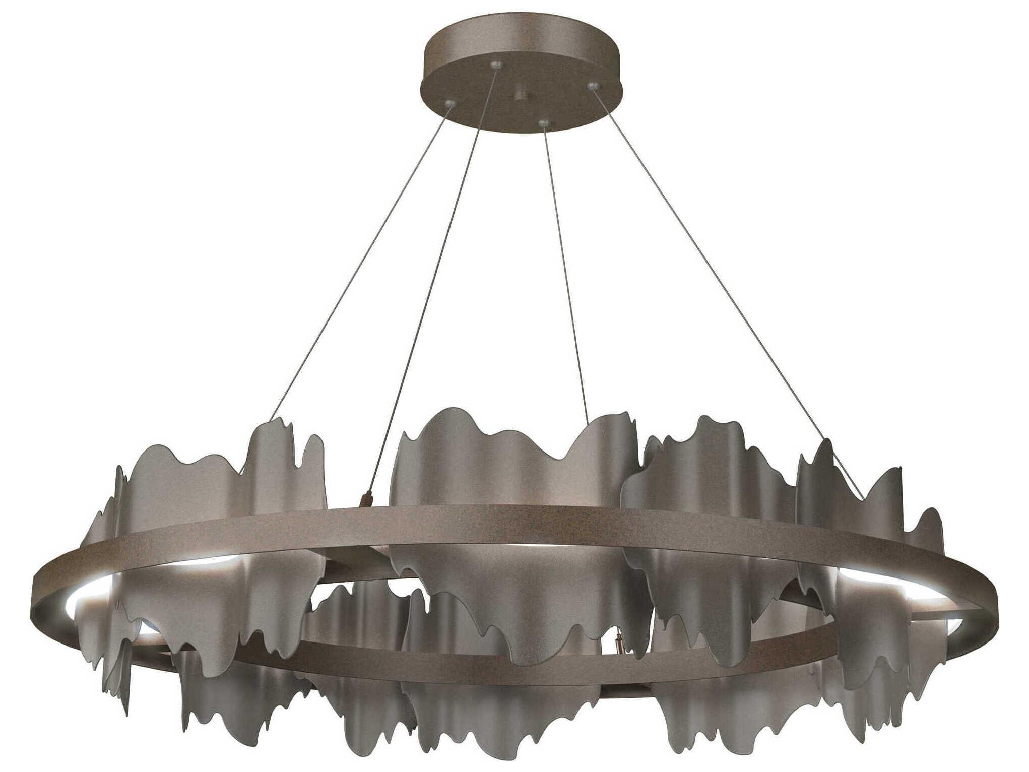 Hubbardton Forge Hildene 1-Light LED Round Pendant
