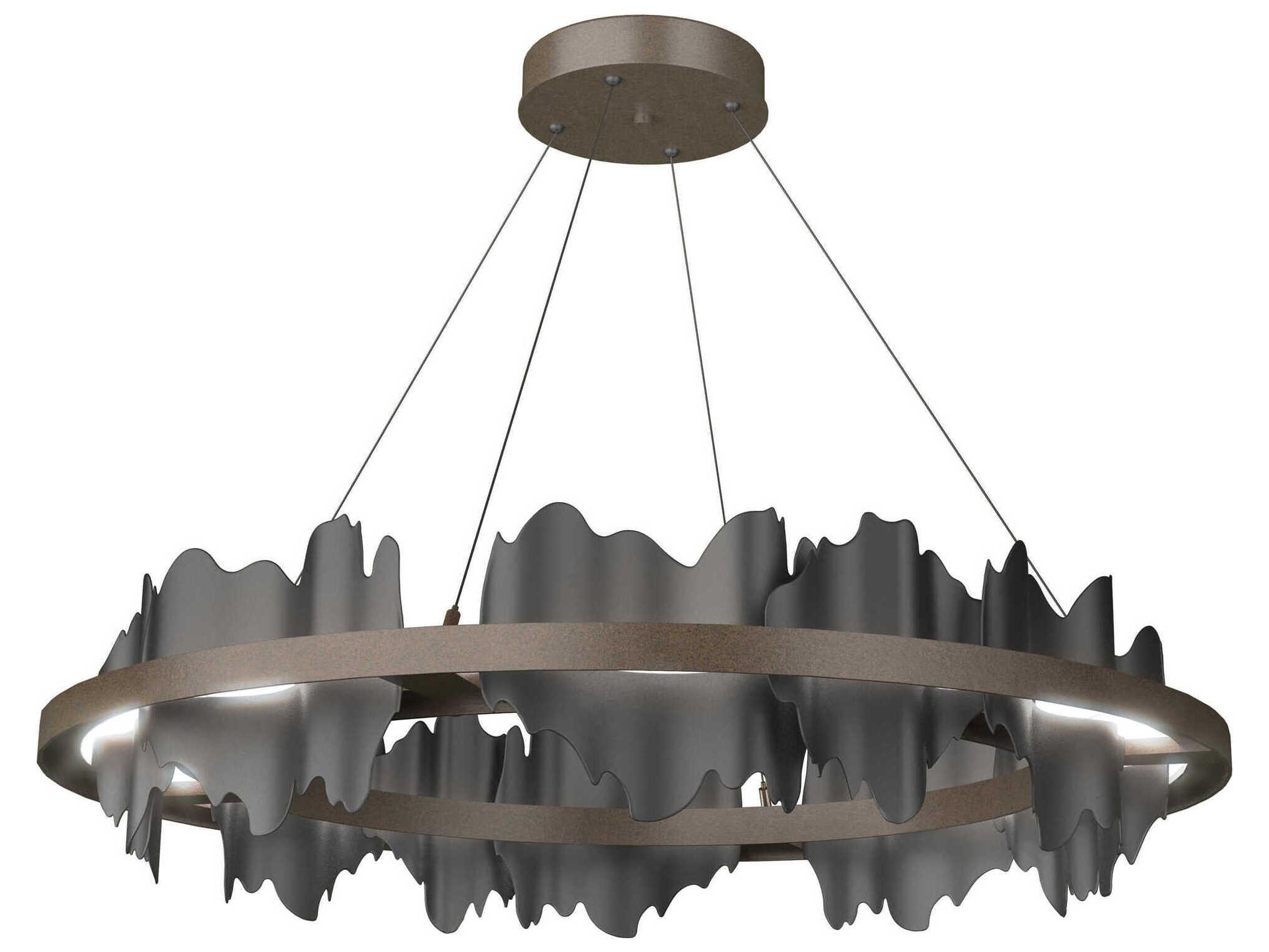 Hubbardton Forge Hildene 1-Light LED Round Pendant