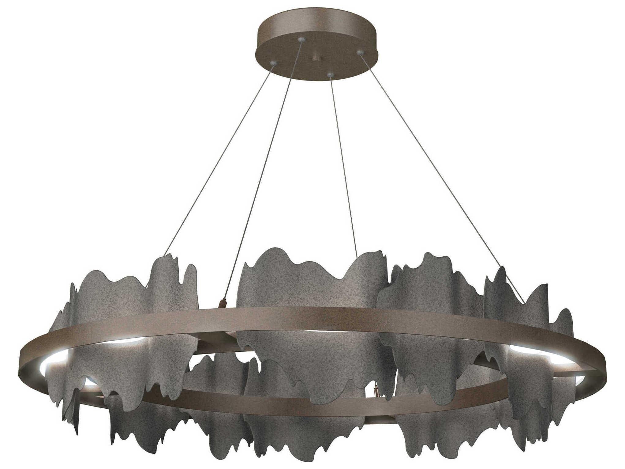 Hubbardton Forge Hildene 1-Light LED Round Pendant
