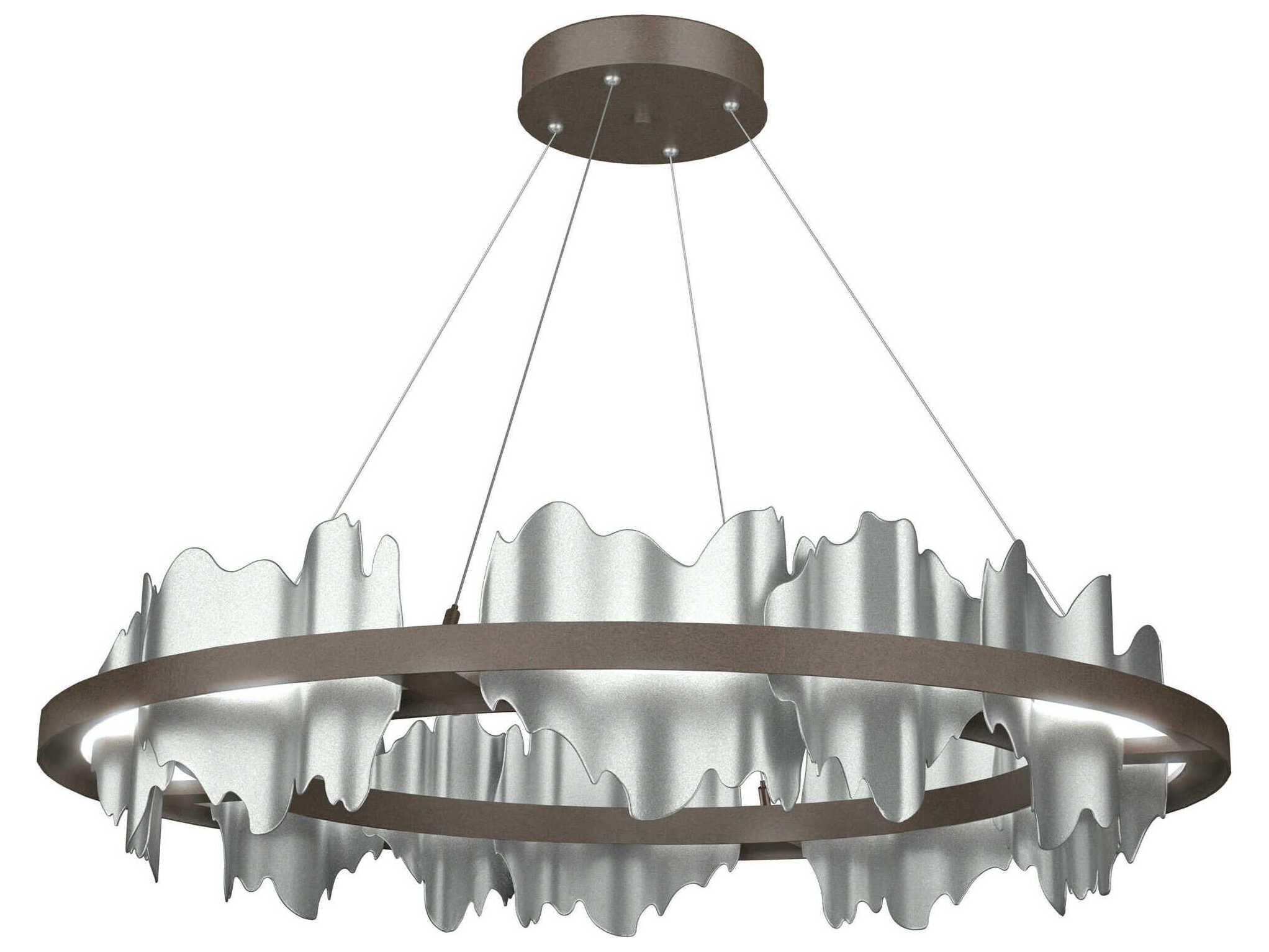 Hubbardton Forge Hildene 1-Light LED Round Pendant