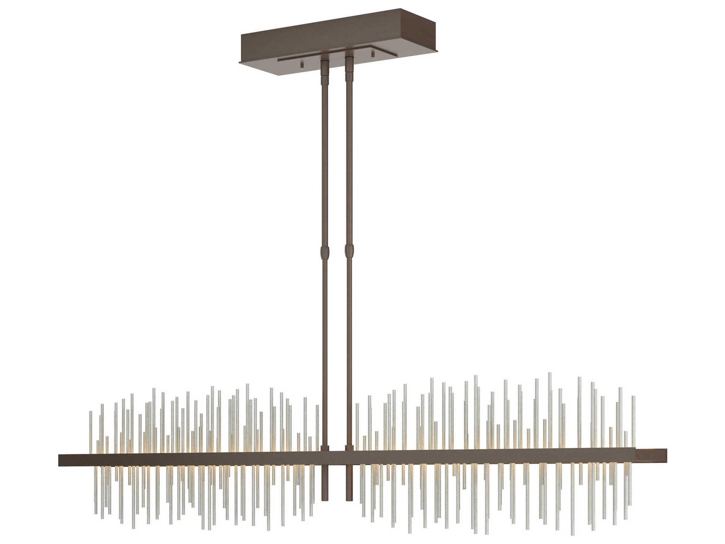 Hubbardton Forge Gossamer 1-Light LED Linear Island Pendant