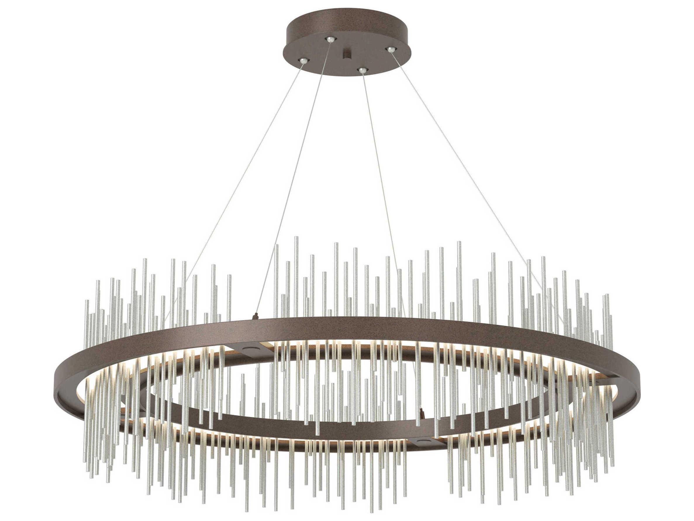 Hubbardton Forge Gossamer 1-Light LED Round Pendant