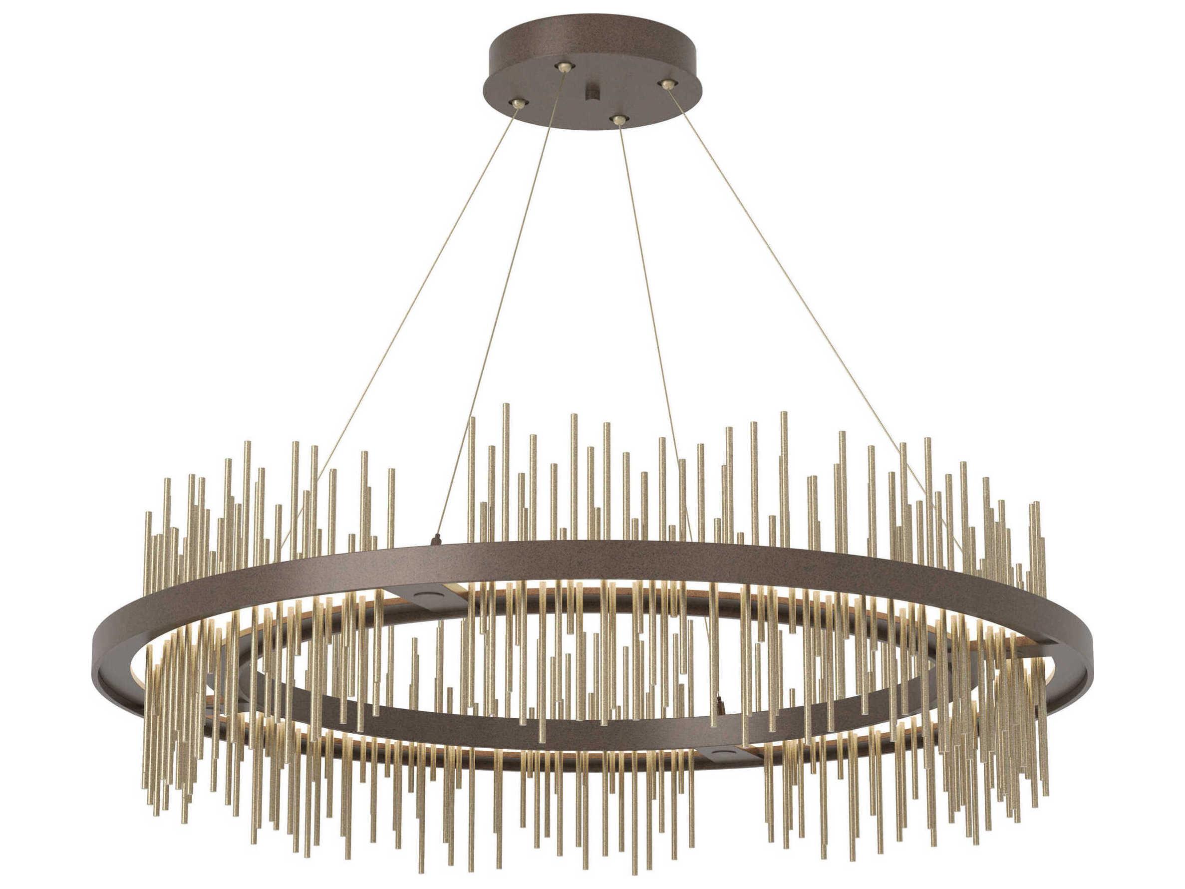 Hubbardton Forge Gossamer 1-Light LED Round Pendant