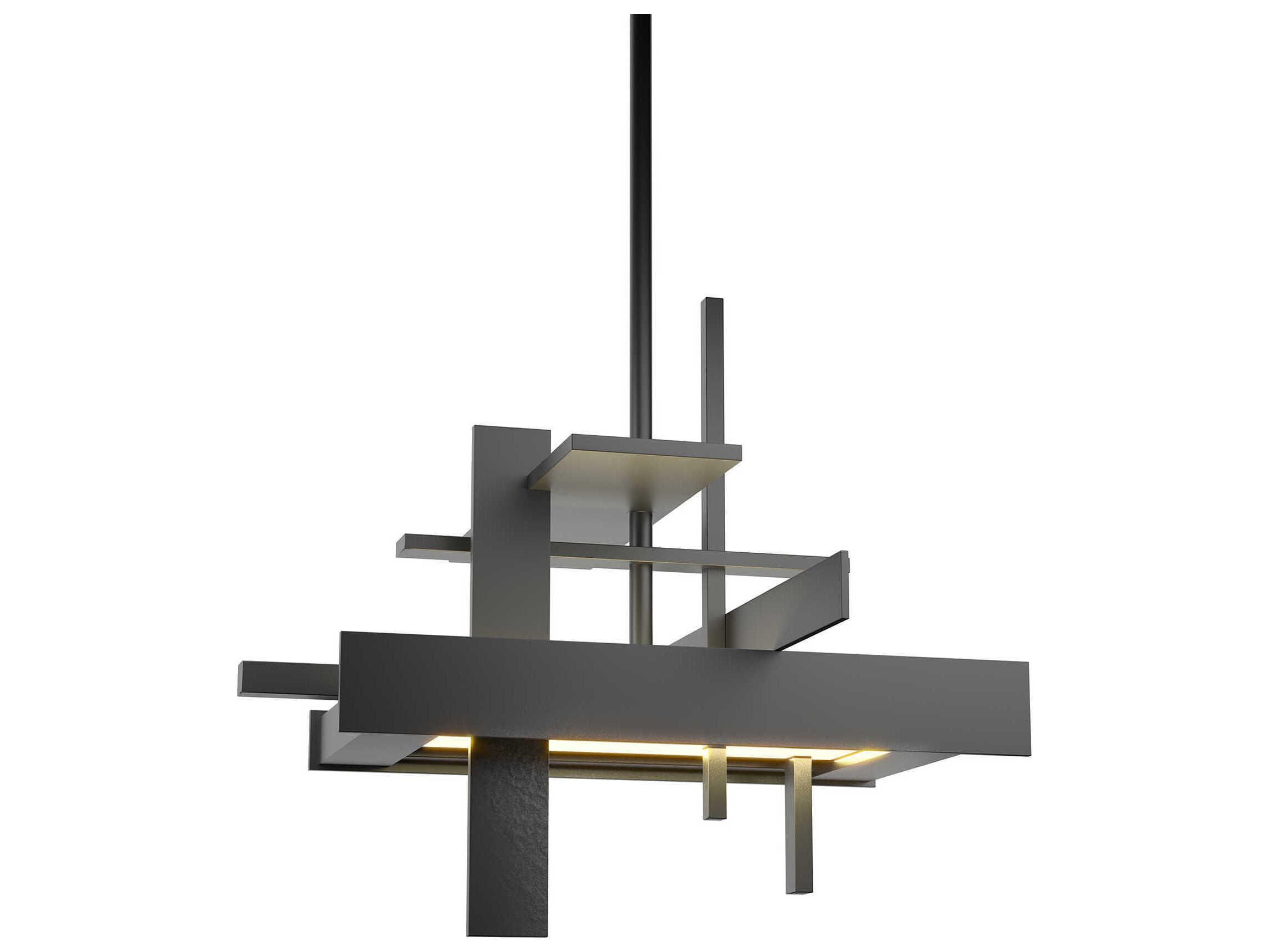Hubbardton Forge Planar 1-Light LED Geometric Mini Pendant