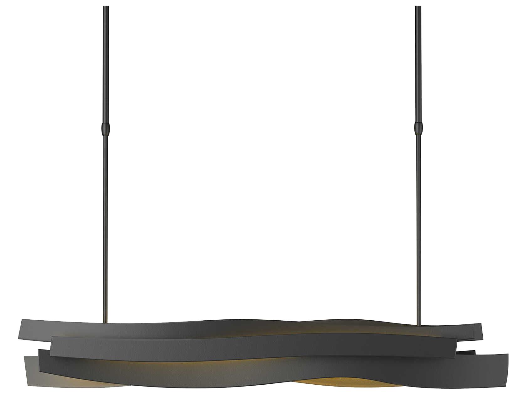 Hubbardton Forge Landscape 1-Light LED Geometric Linear Island Pendant