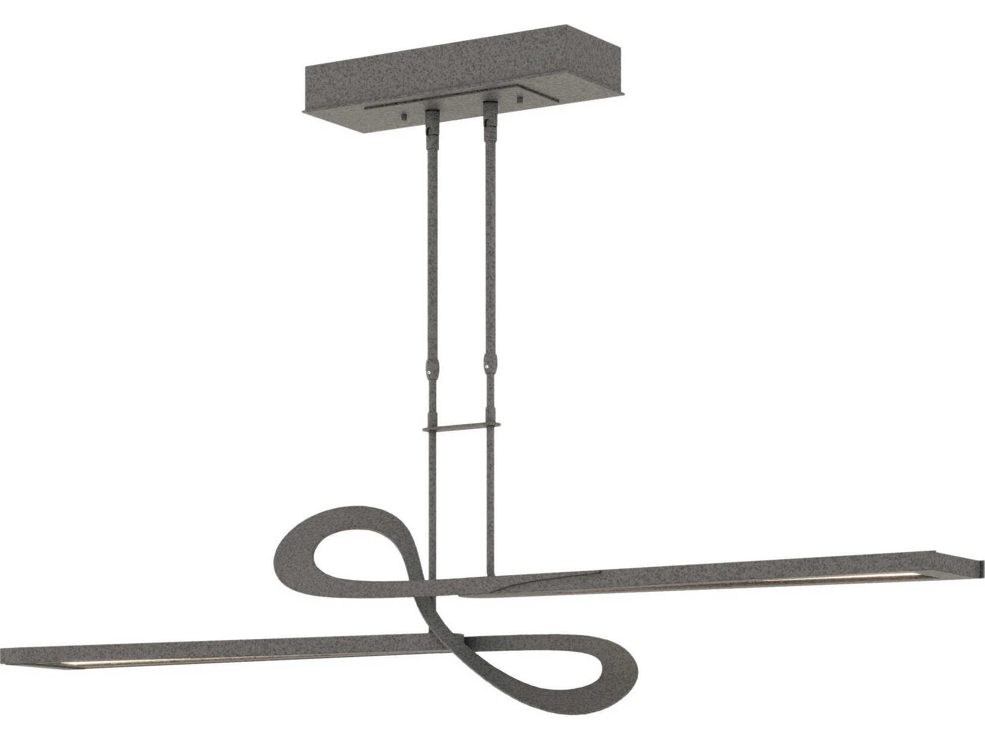 Hubbardton Forge Switchback 1-Light LED Linear Island Pendant