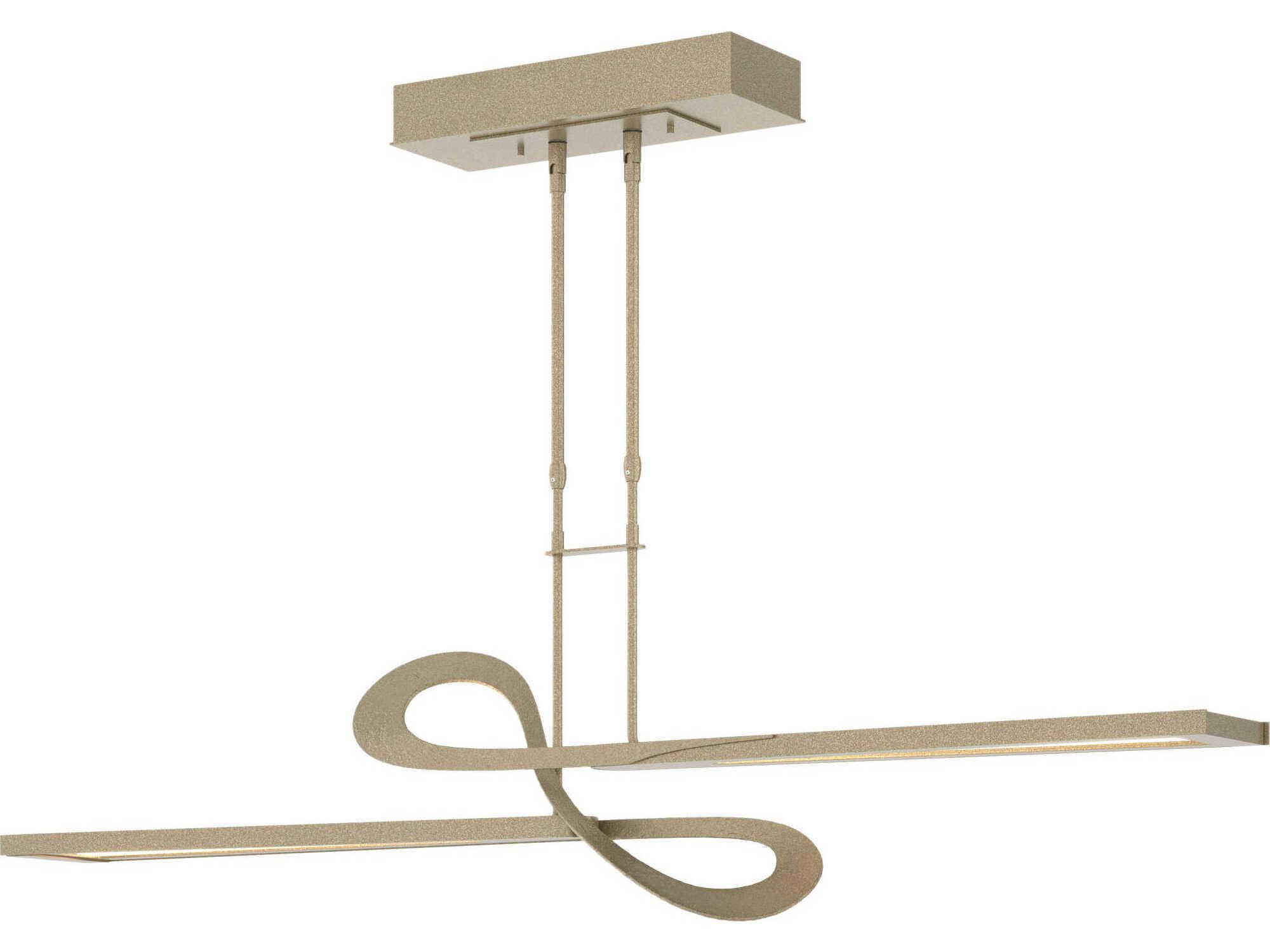 Hubbardton Forge Switchback 1-Light LED Linear Island Pendant