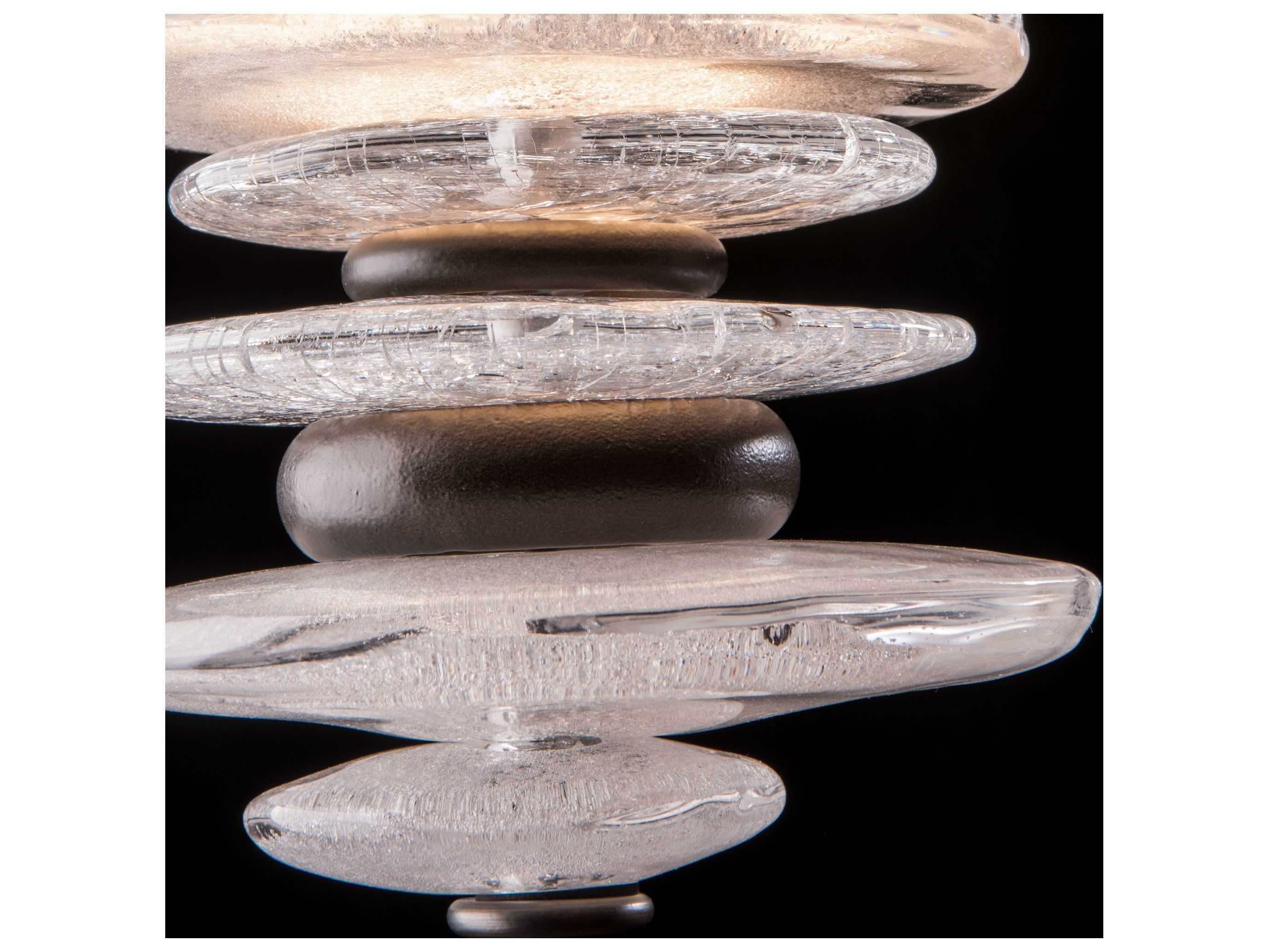 Hubbardton Forge Bay 1-Light Glass LED Round Mini Pendant