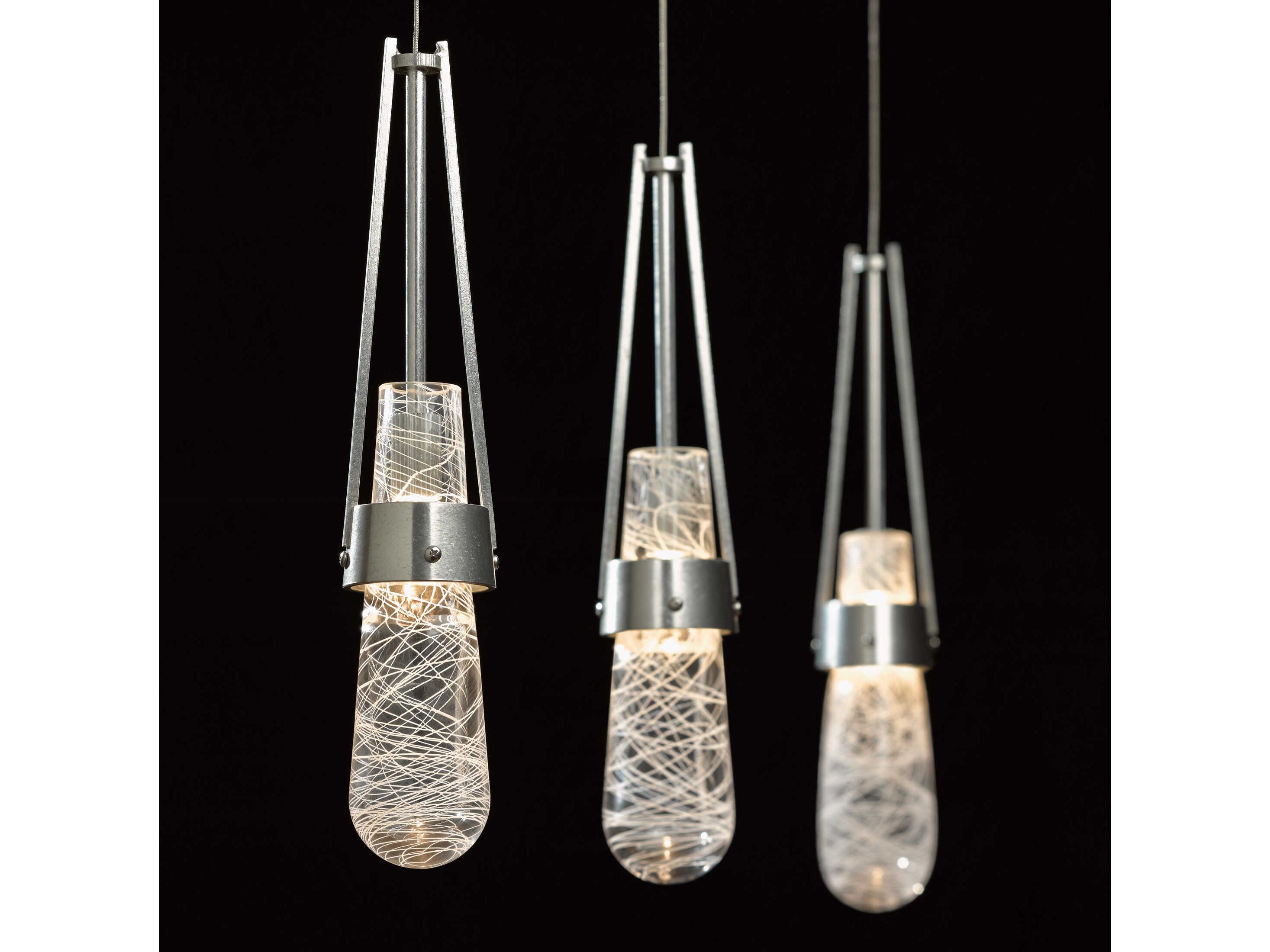 Hubbardton Forge Link 1-Light Glass Mini Pendant