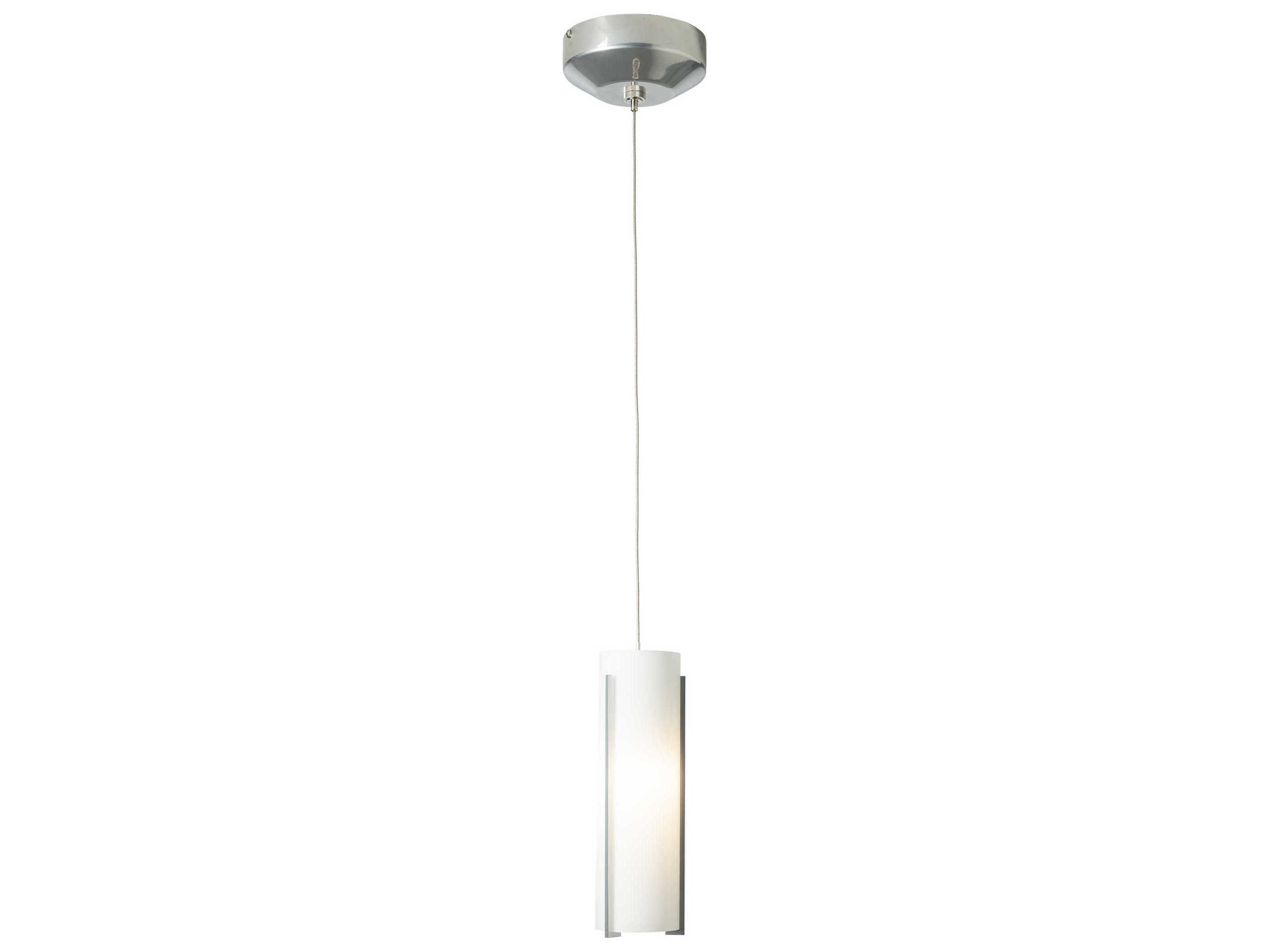 Hubbardton Forge Exos 1-Light Glass Cylinder Mini Pendant