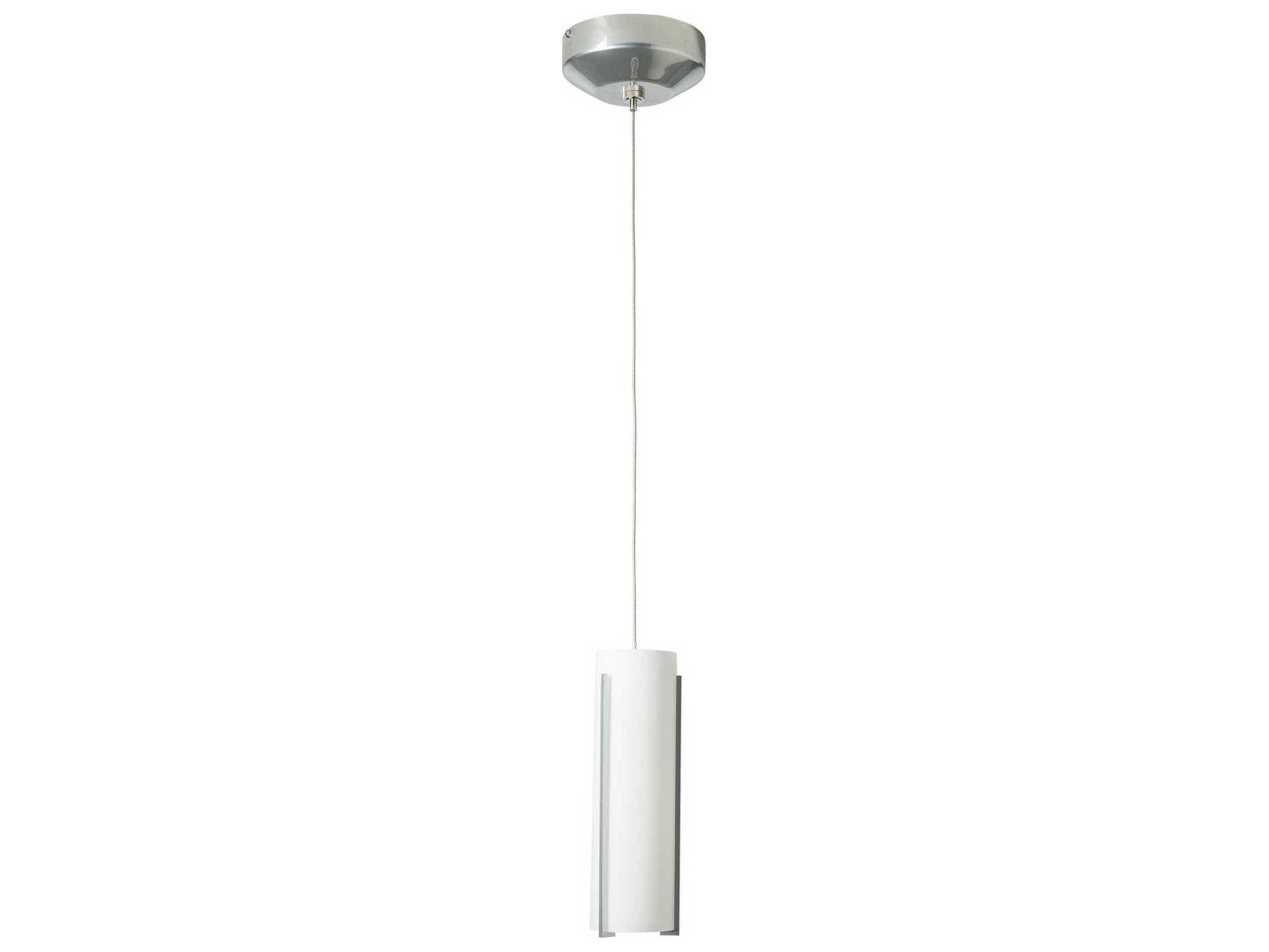 Hubbardton Forge Exos 1-Light Glass Cylinder Mini Pendant